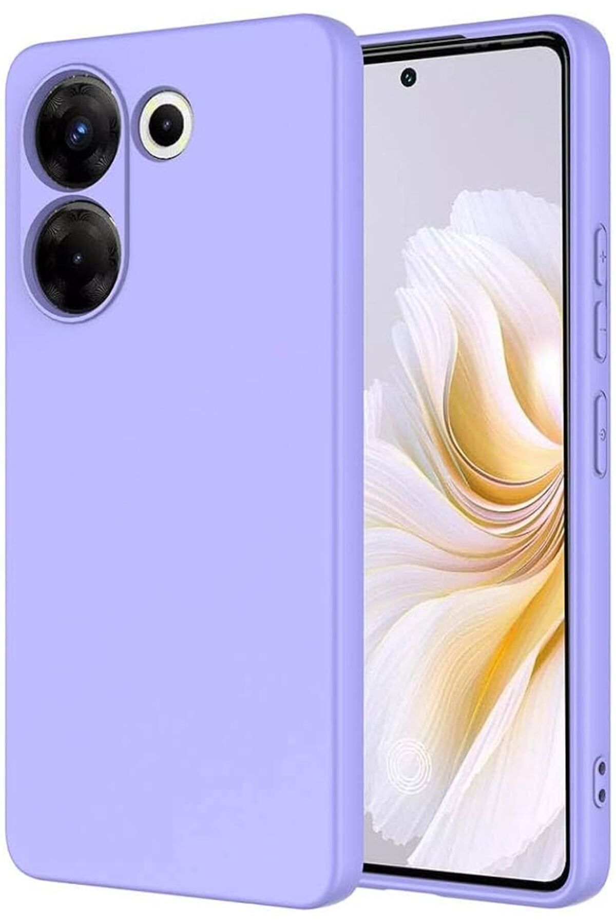 Di Aksesuar Tecno Spark 20 Pro Lila Lansman Kılıf
