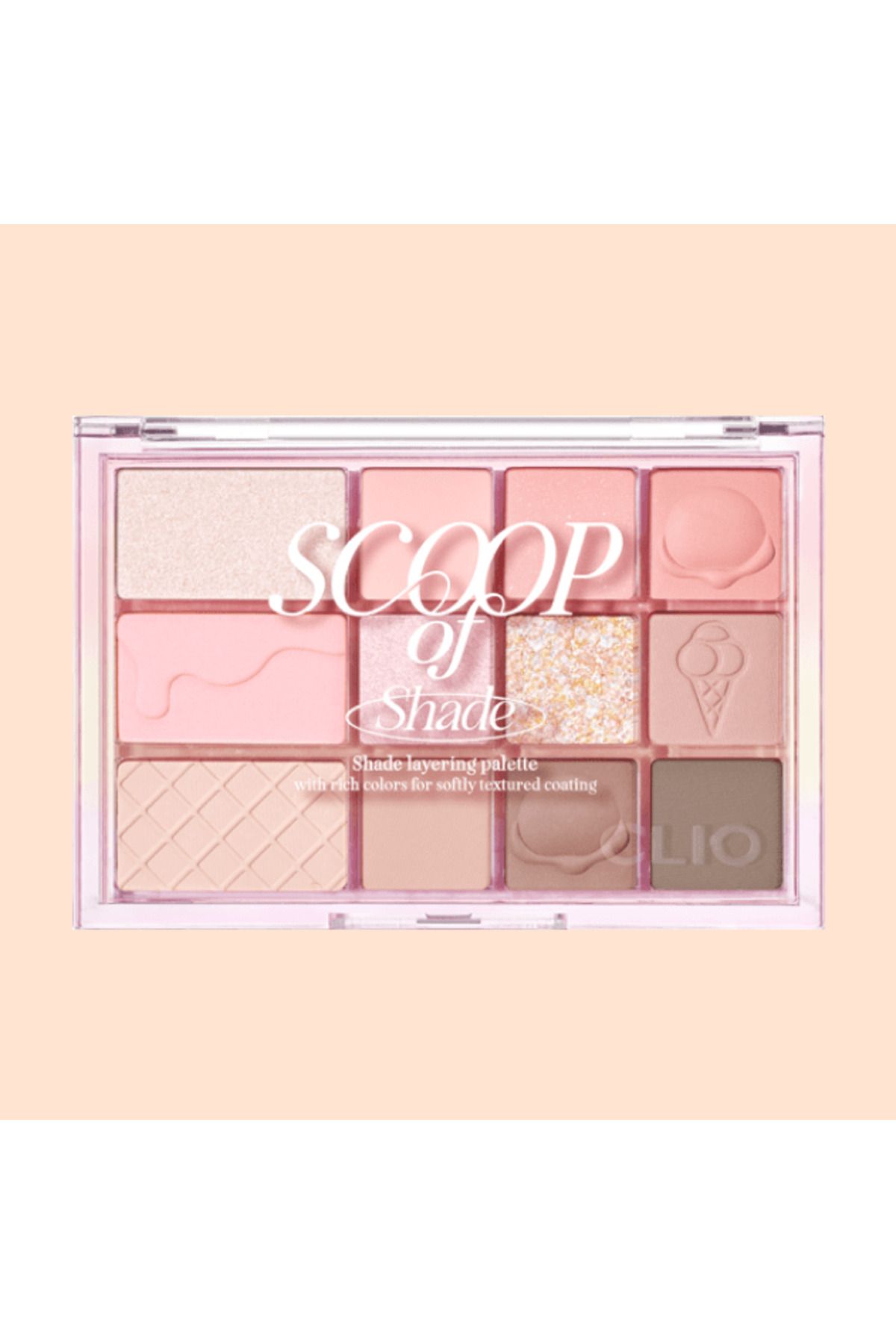 CLIO Paletă Farduri De Pleoape, Clio, Shade & Shadow, Sweet Pleasure Edition, Scoop Of Shade, 9,6g - One Size