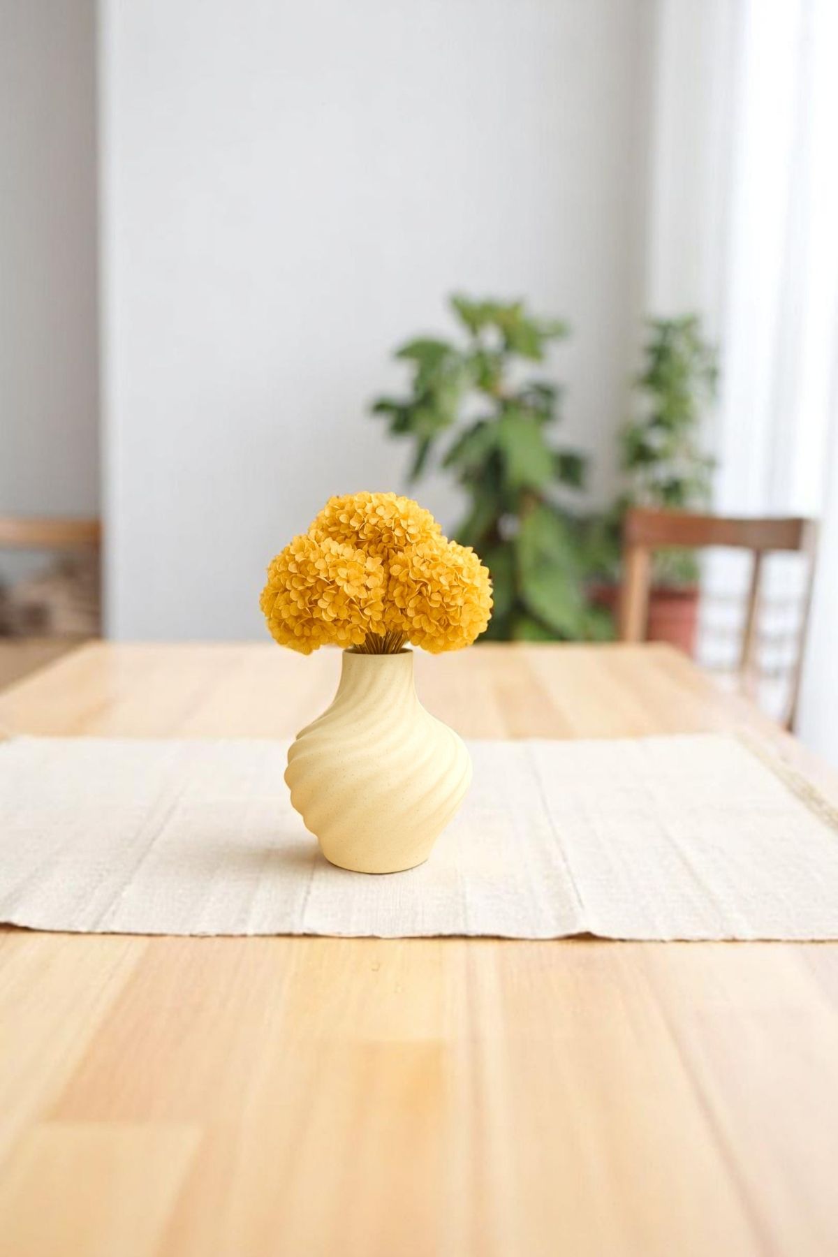LUNAVA Spira Vazo Dekoratif - Bohem & İskandinav Tarz, Modern Minimalist Obje