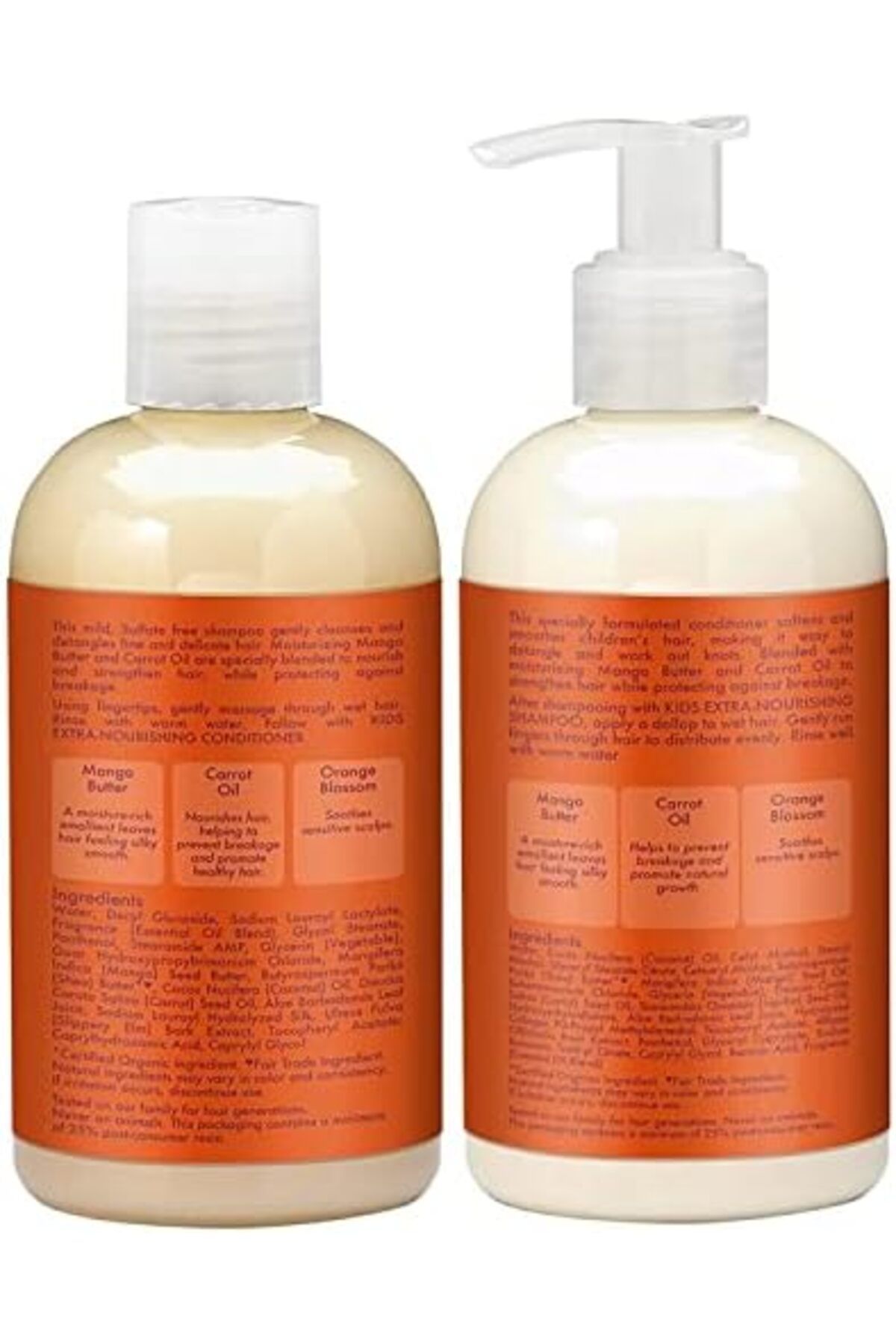 Shea Moisture-Shampoo and Conditioner Set for Kids with Mango and Carrot from Shea Moisture 4
