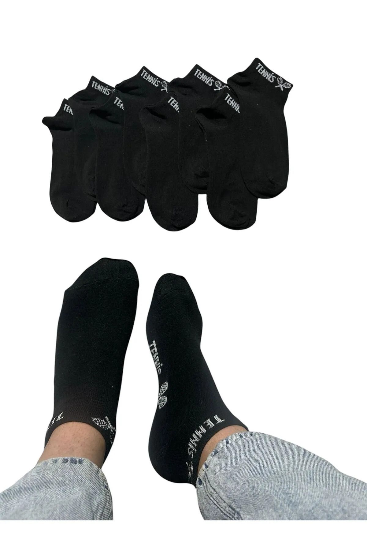 BYNDRSOCKS 7 Çift Erkek Patik Pamuklu Çorap
