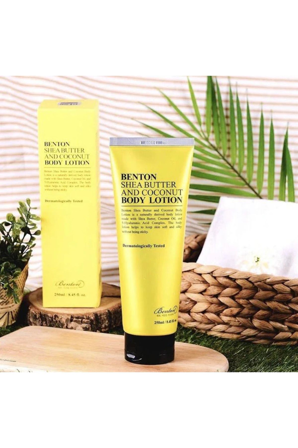 Benton-Body Lotion, Benton, Shea Butter & Coconut Body Lotion, 250ml 4