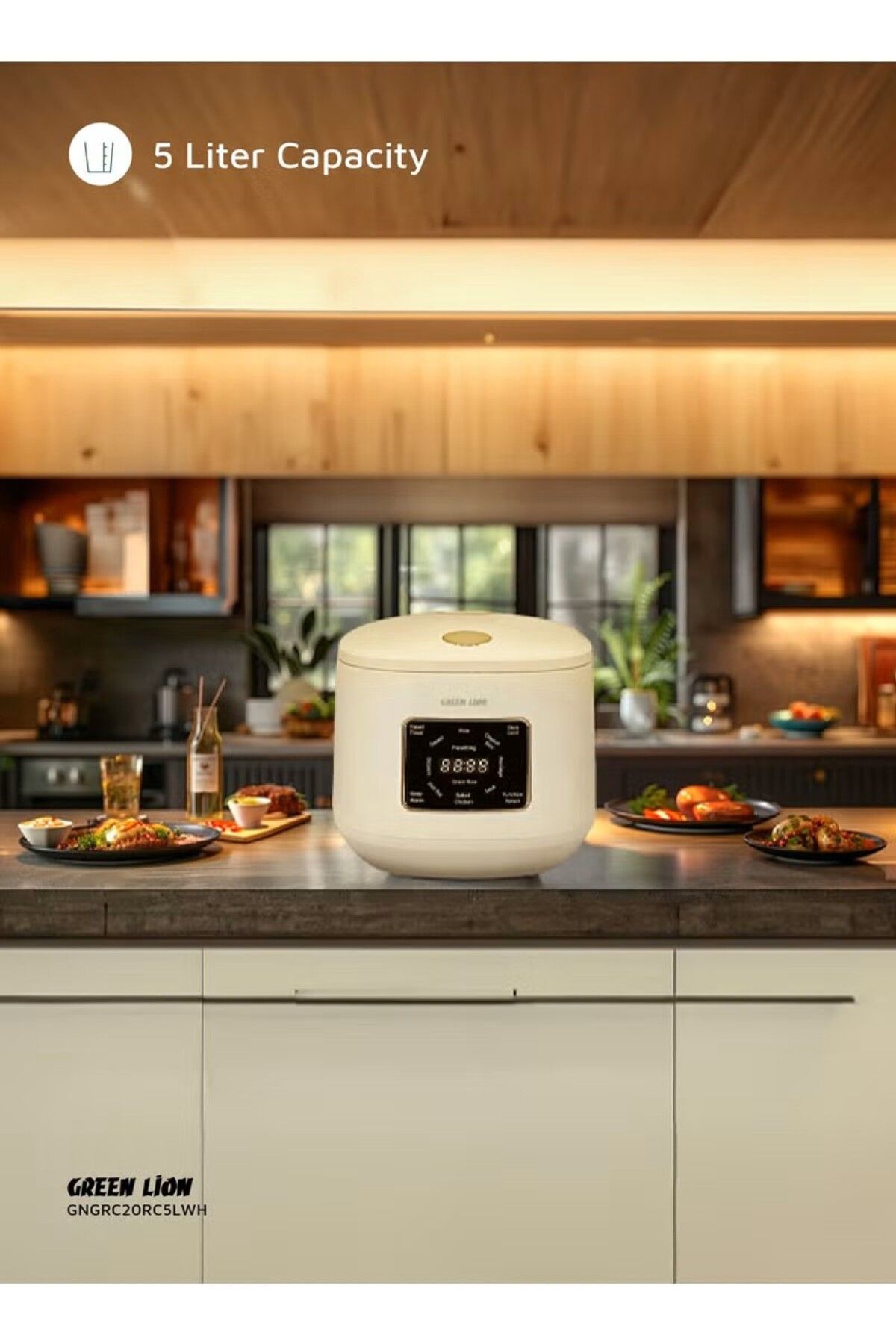 Green Lion-GRC-20 Digital Rice Cooker 4
