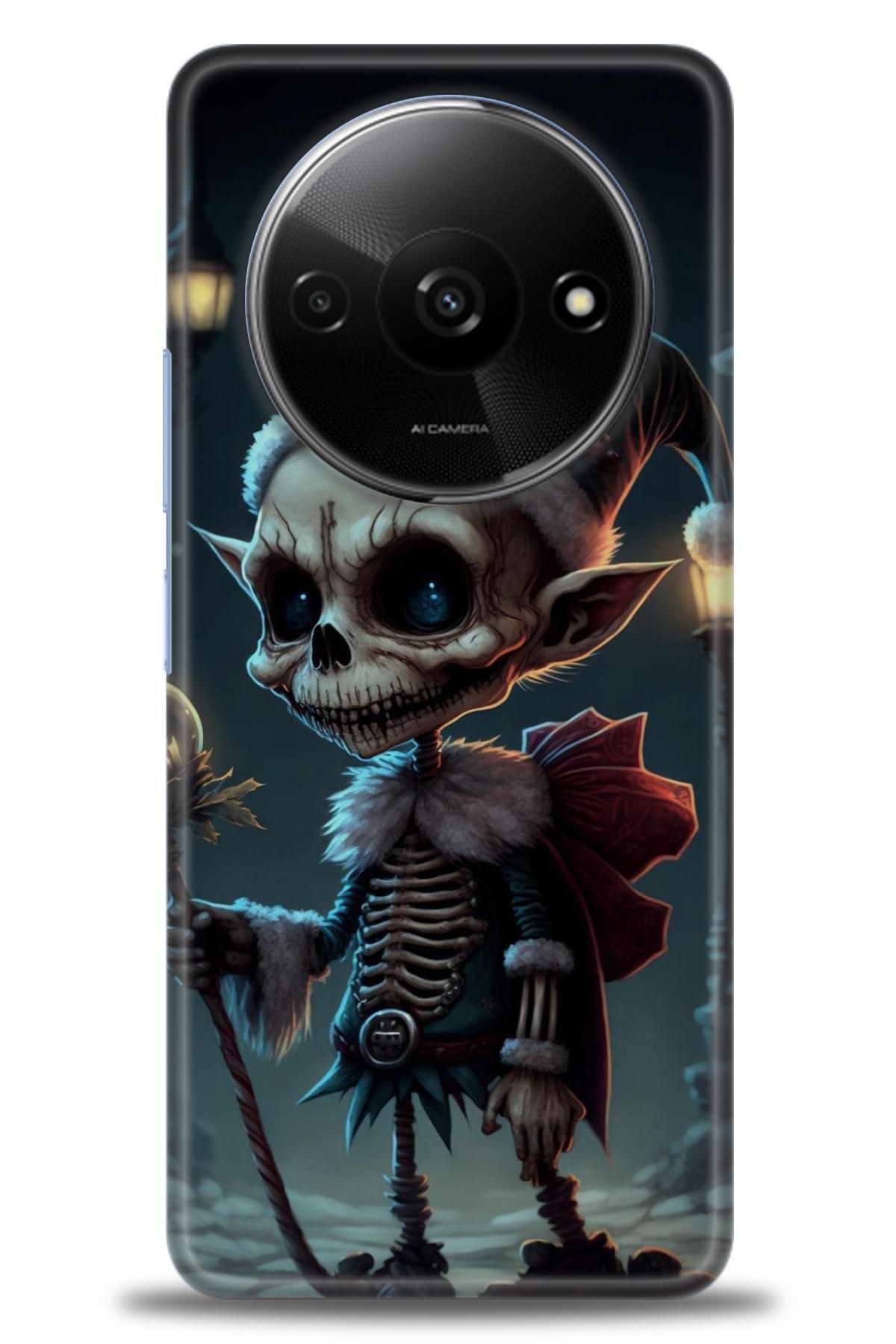 CooperTech Xiaomi Redmi A3 4G 2024 İle Uyumlu HD Baskılı Desenli Silikon Kılıf - 800