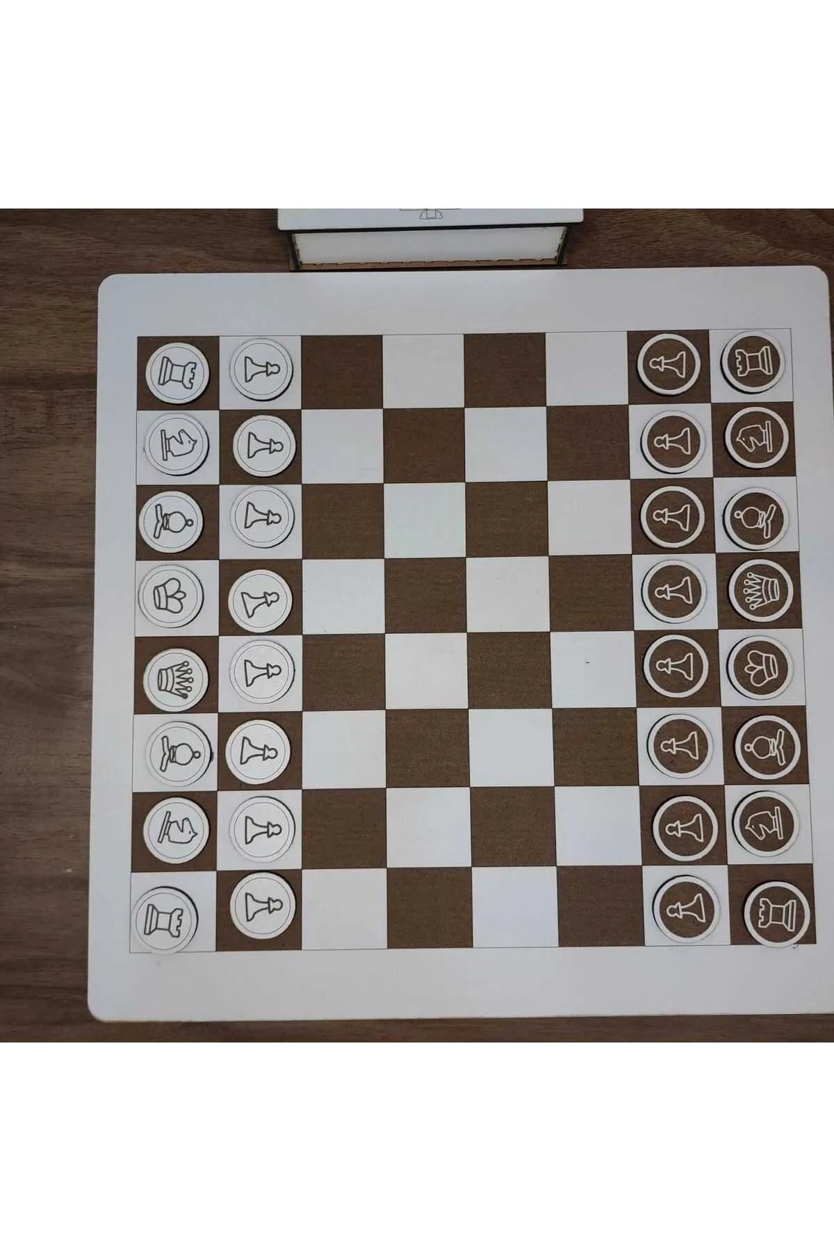 LavanTasarım Lazer Kesim Satranç Takımı