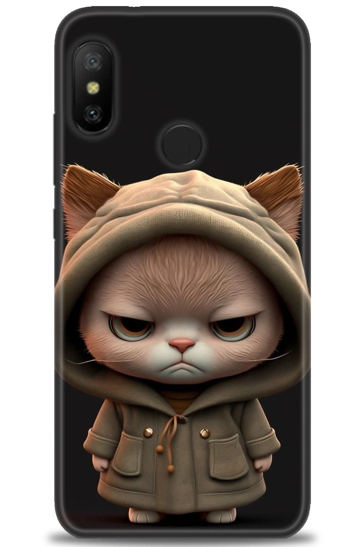 CooperTech Xiaomi Mi A2 Lite İle Uyumlu HD Baskılı Desenli Silikon Kılıf - 440