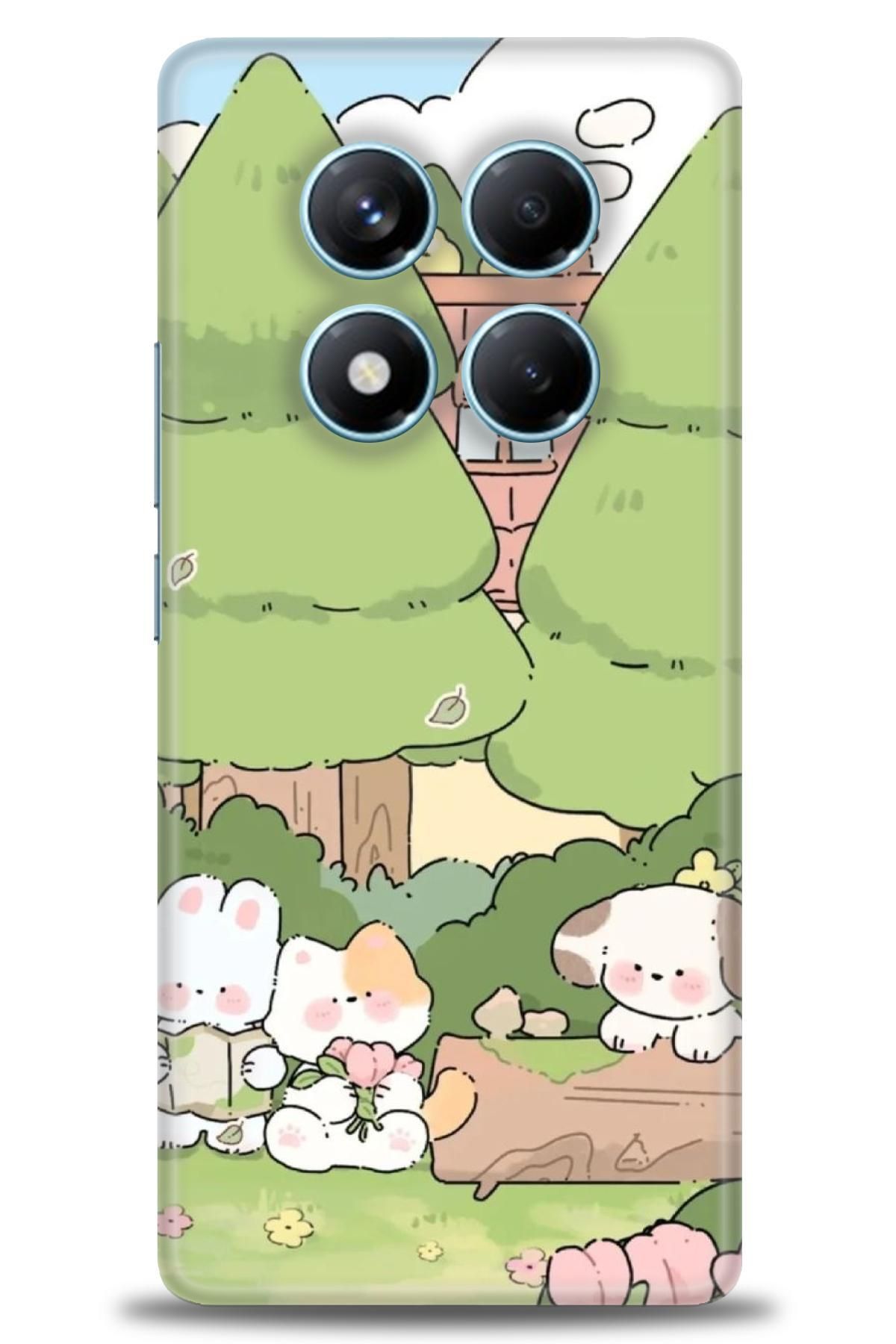 CooperTech Xiaomi Redmi Note 14 Pro 4G İle Uyumlu HD Baskılı Desenli Silikon Kılıf - 890