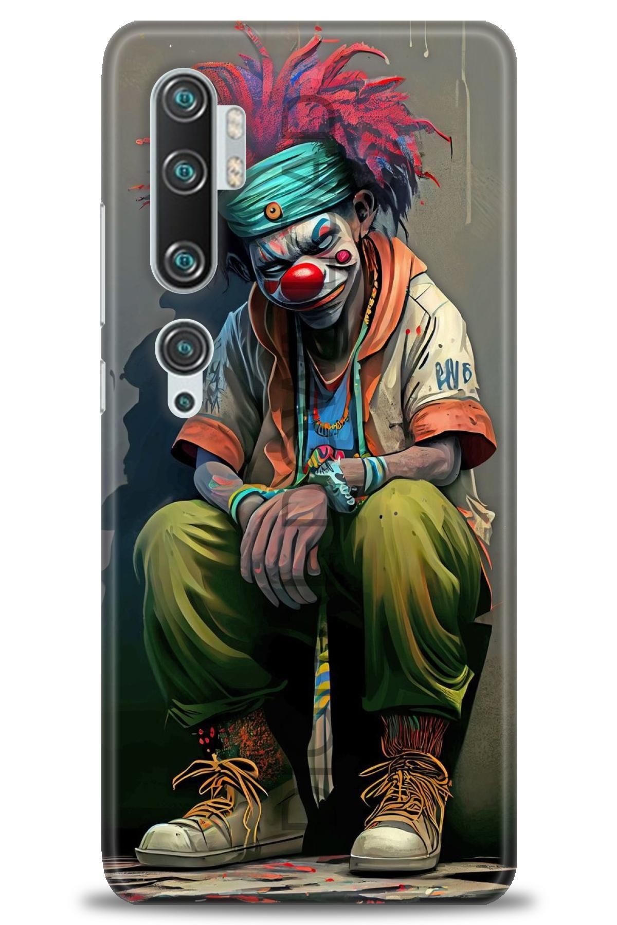 CooperTech Xiaomi Mi Note 10 İle Uyumlu HD Baskılı Desenli Silikon Kılıf - 640