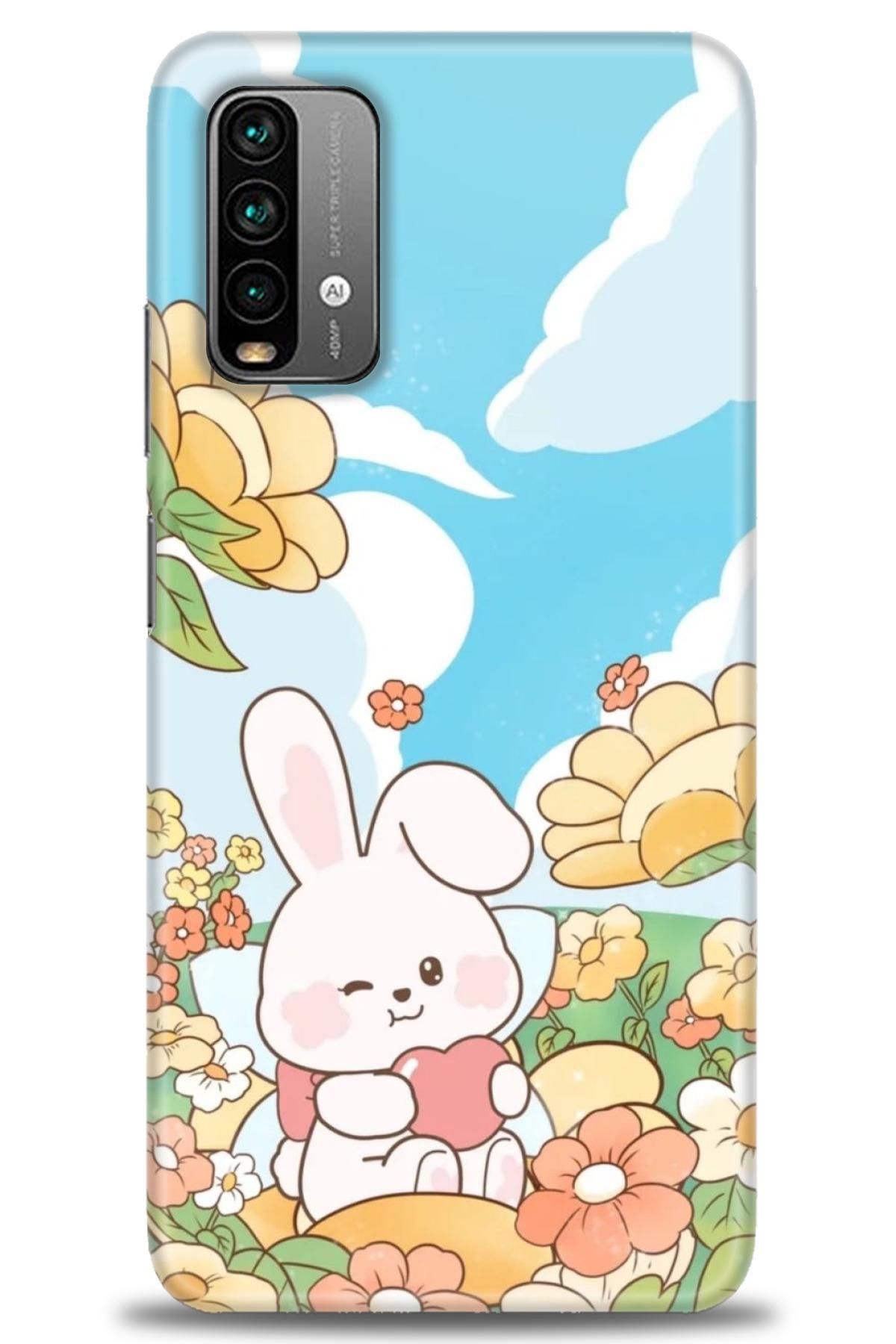CooperTech Xiaomi Redmi Note 9 4G İle Uyumlu HD Baskılı Desenli Silikon Kılıf - 840