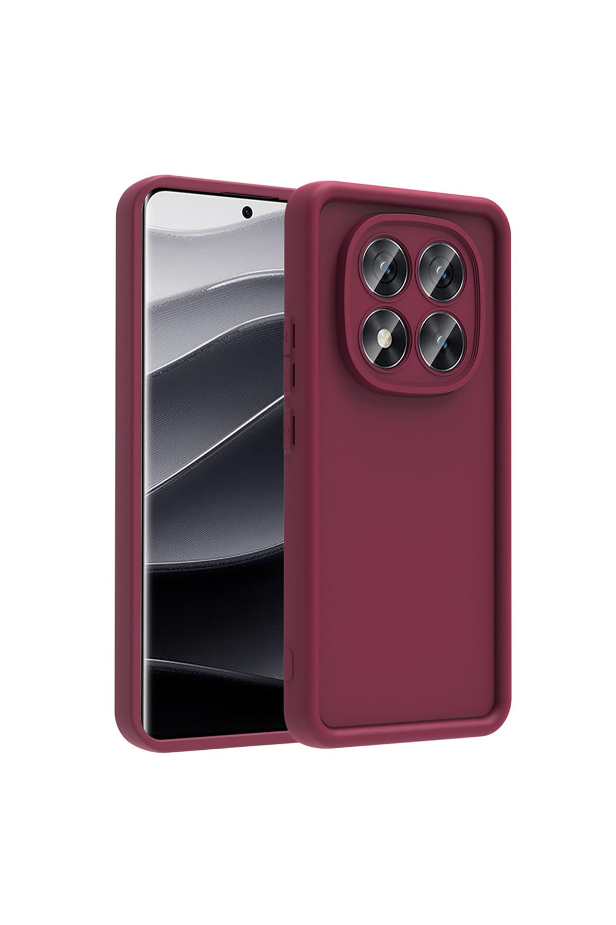 Novatis Redmi Note 14 Pro 5G Uyumlu Kılıf 3D Kamera Korumalı Soft Silikon Kapak