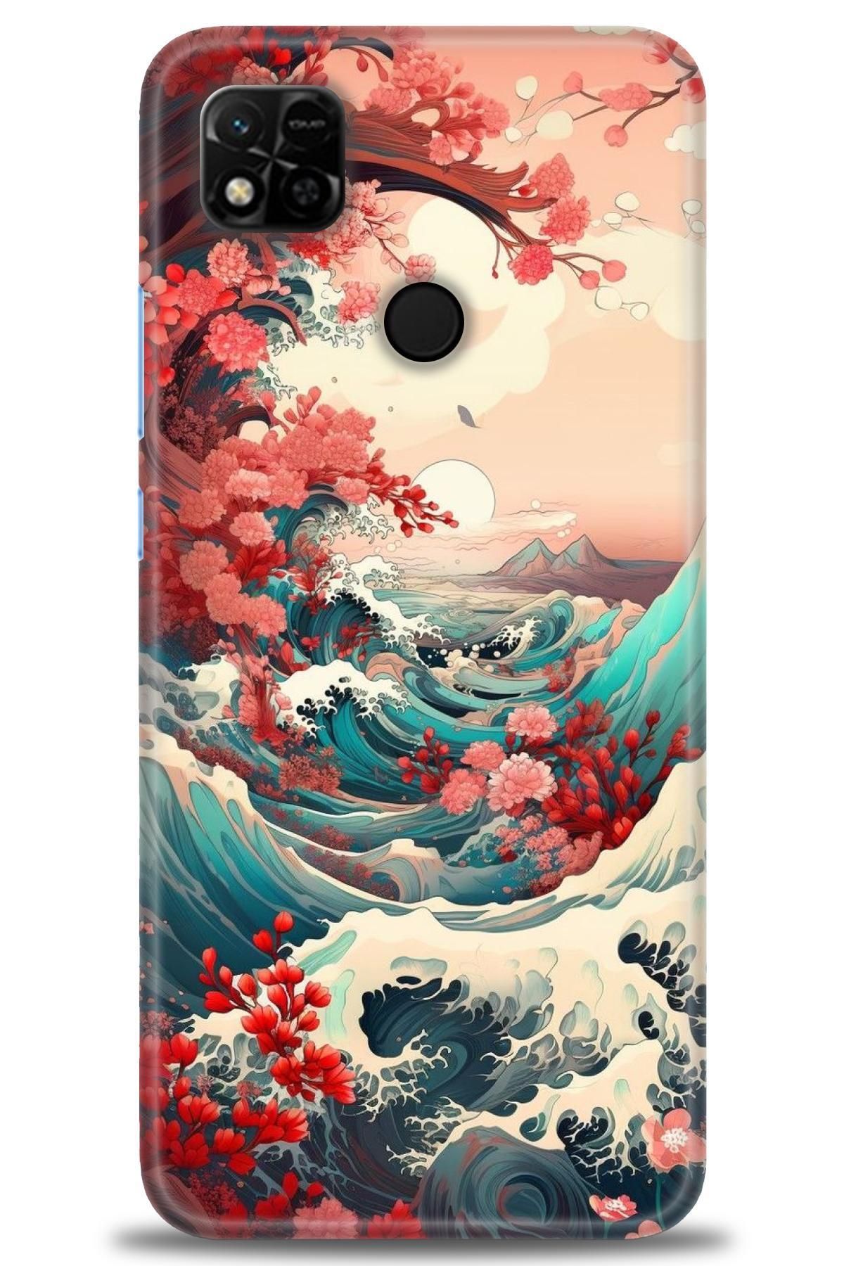 CooperTech Xiaomi Redmi 10A İle Uyumlu HD Baskılı Desenli Silikon Kılıf - 880