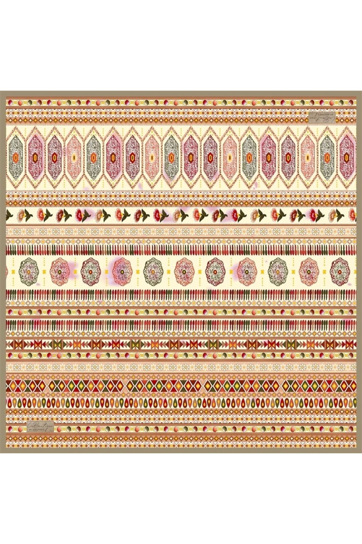 LA BOUTIQUE GÜZ | YAZ SERİNLİĞİ EŞARP 2420-03 90X90