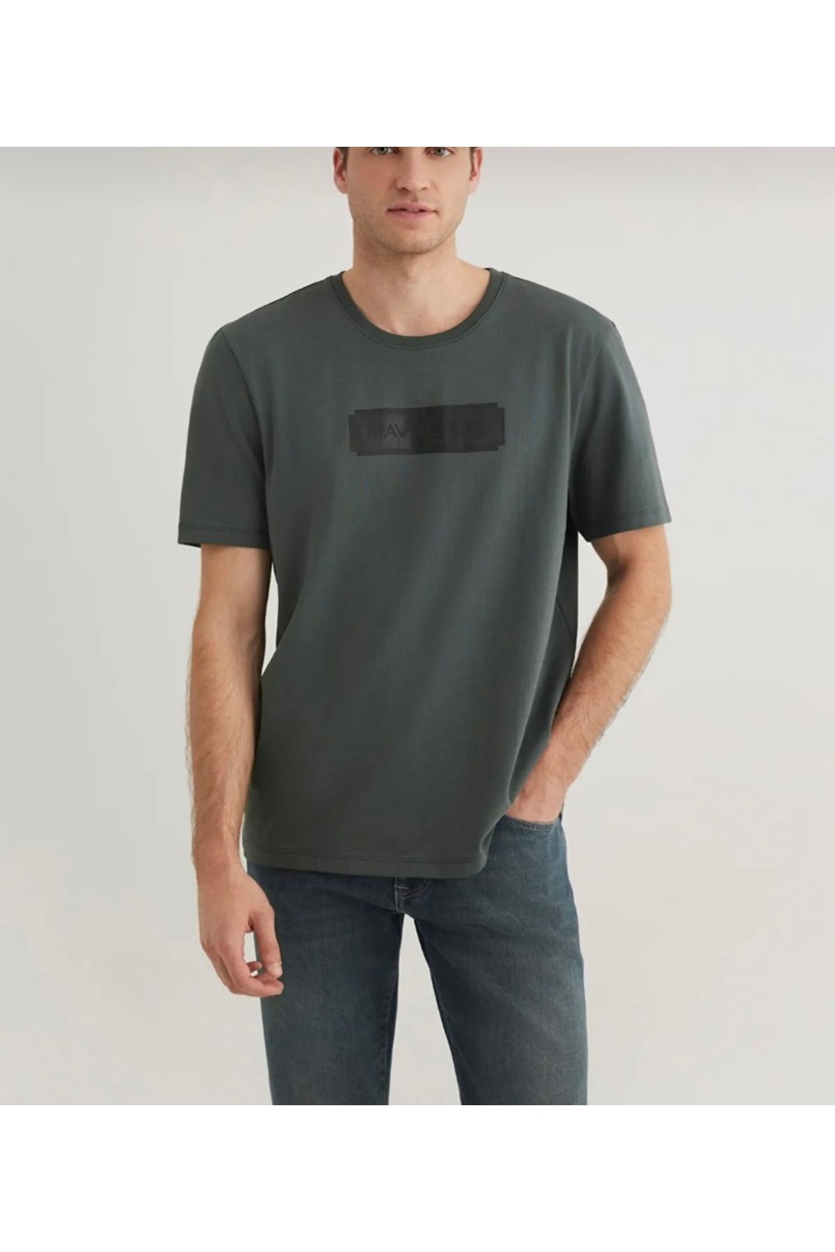 MENA Reguler Fit Baskılı T-shirt