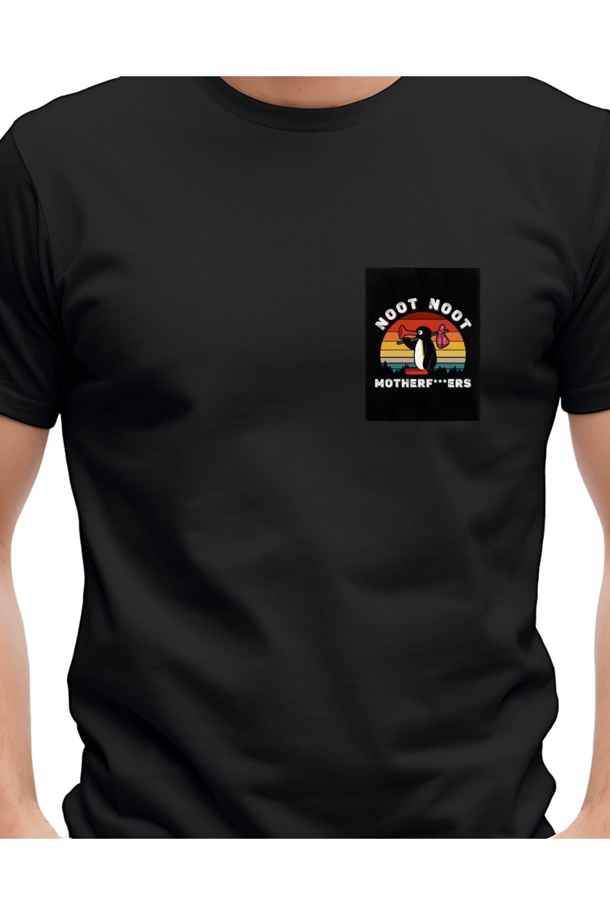 Ebiidesign Noot Noot Tasarımlı Baskılı T-Shirt