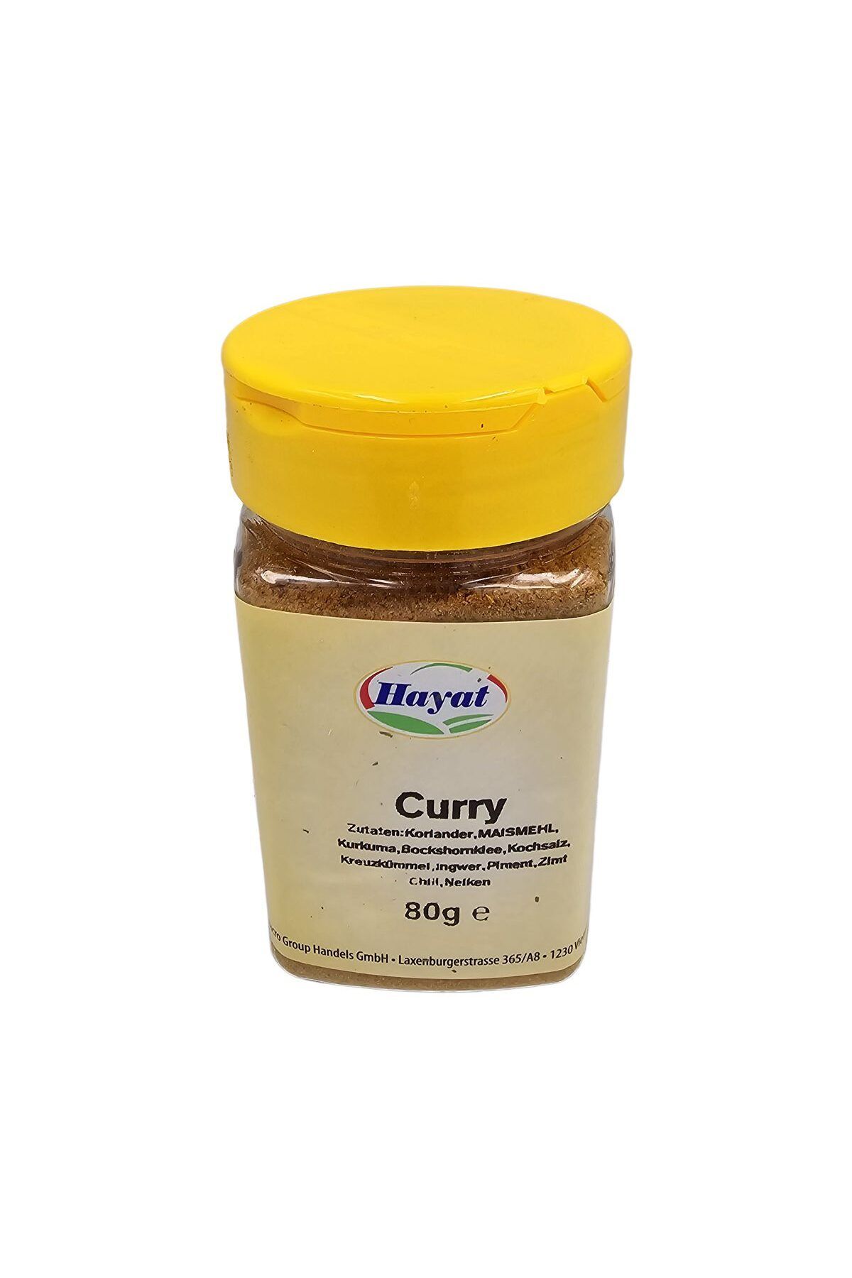 Hayat-Curry Spices, Authentic Turkish, Kori, 80 gr, Hayat 1