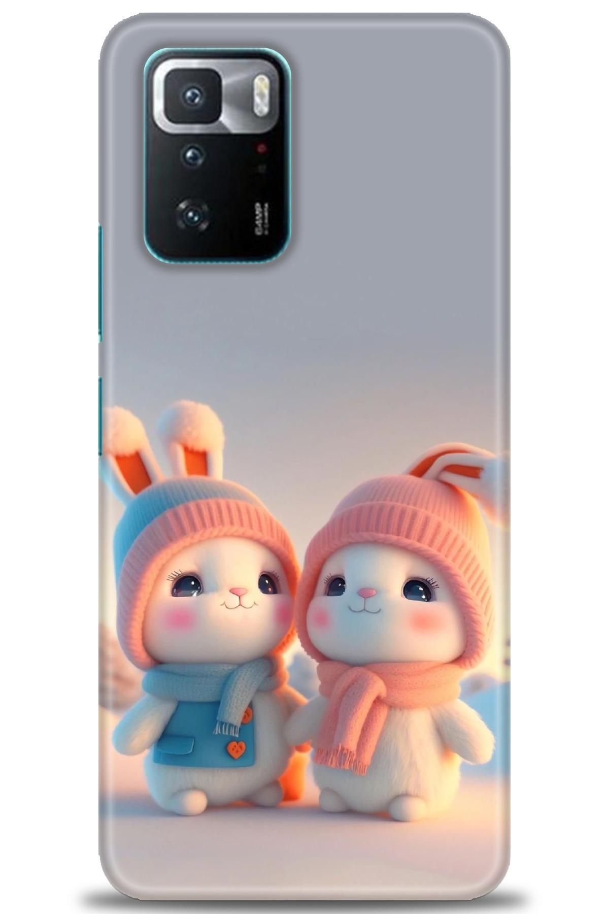 CooperTech Xiaomi Poco X3 GT İle Uyumlu HD Baskılı Desenli Silikon Kılıf - 770