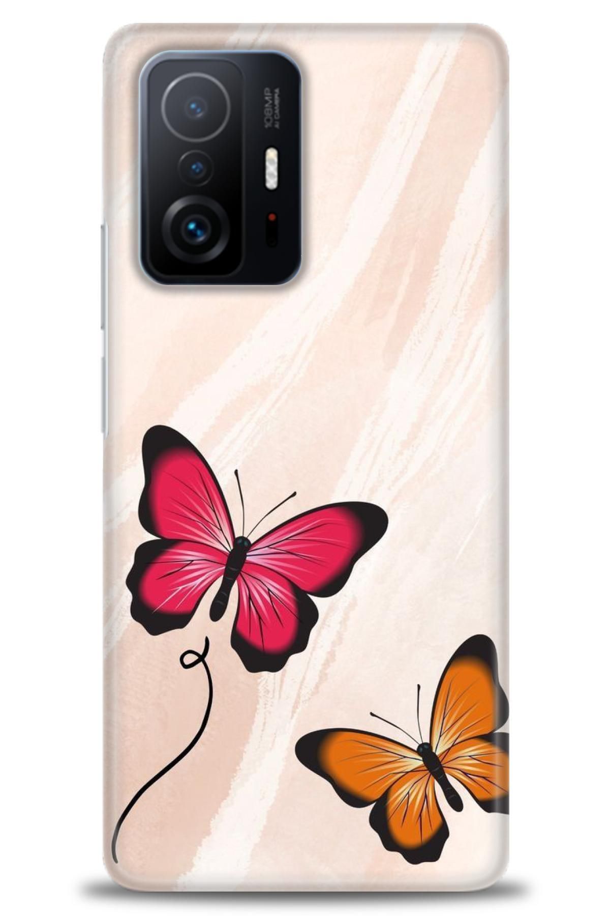 CooperTech Xiaomi Mi 11T İle Uyumlu HD Baskılı Desenli Silikon Kılıf - 730