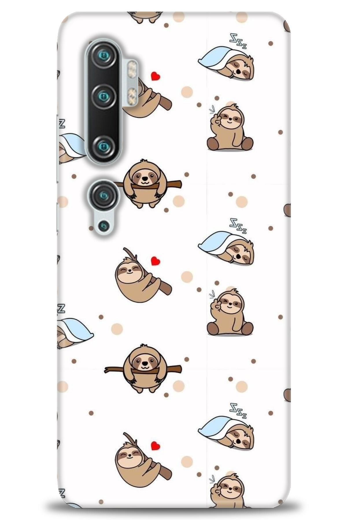 CooperTech Xiaomi Mi Note 10 İle Uyumlu HD Baskılı Desenli Silikon Kılıf - 910