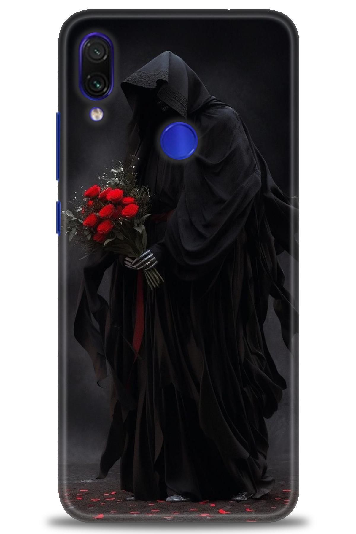 CooperTech Xiaomi Redmi Note 7 İle Uyumlu HD Baskılı Desenli Silikon Kılıf - 570