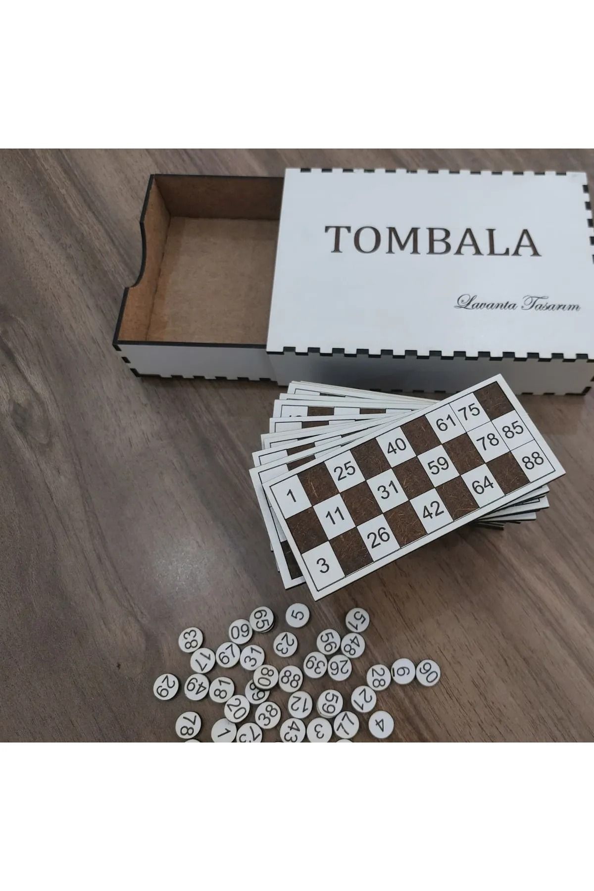 LavanTasarım Tombala 24 Kartlı