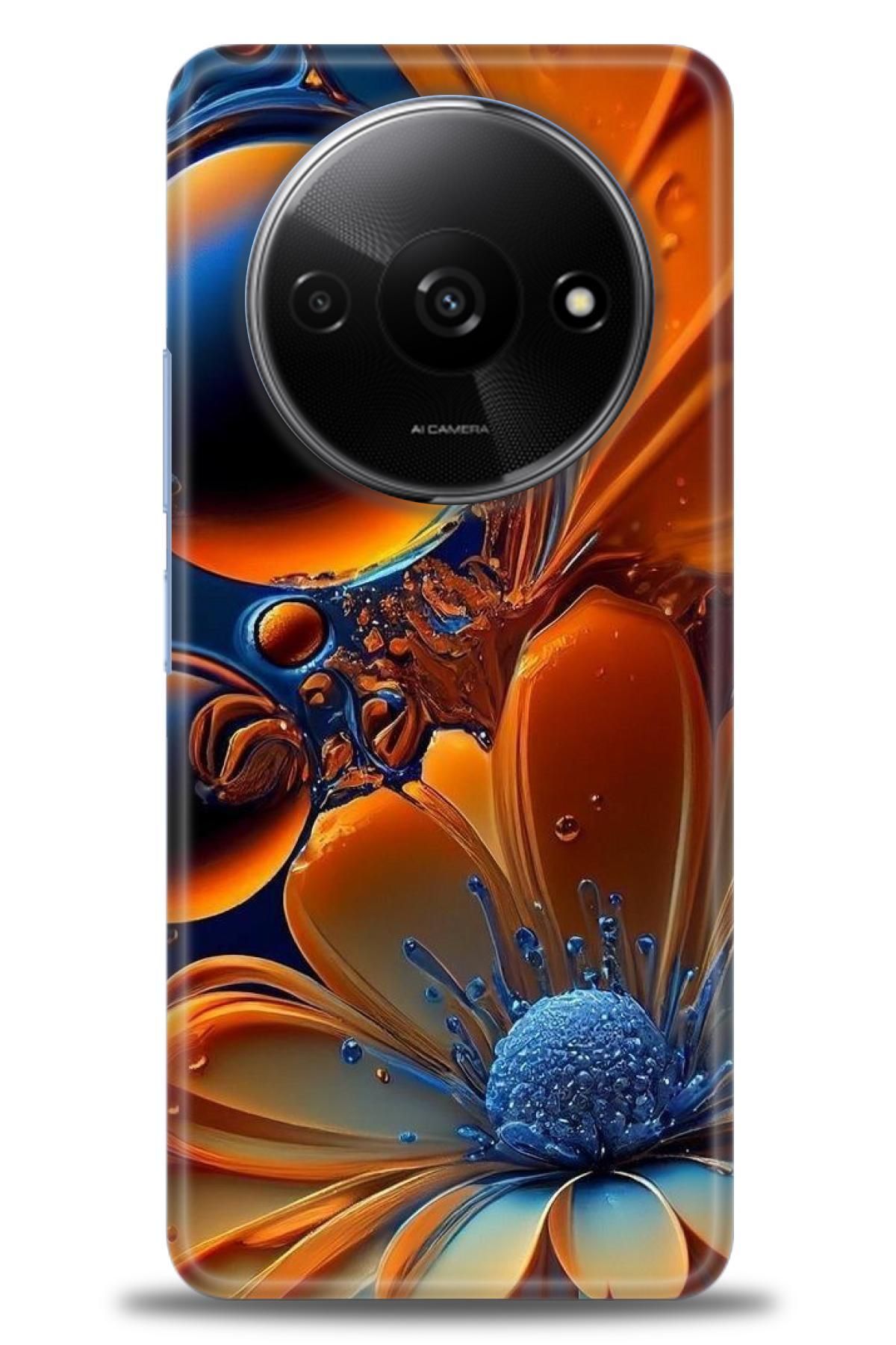 CooperTech Xiaomi Redmi A3 4G 2024 İle Uyumlu HD Baskılı Desenli Silikon Kılıf - 360