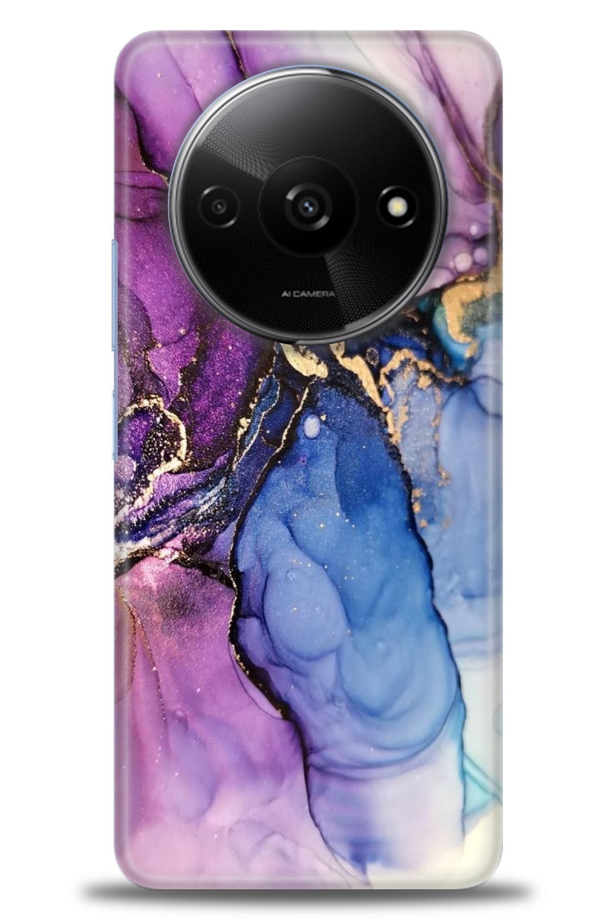 CooperTech Xiaomi Redmi A3 4G 2024 İle Uyumlu HD Baskılı Desenli Silikon Kılıf - 50