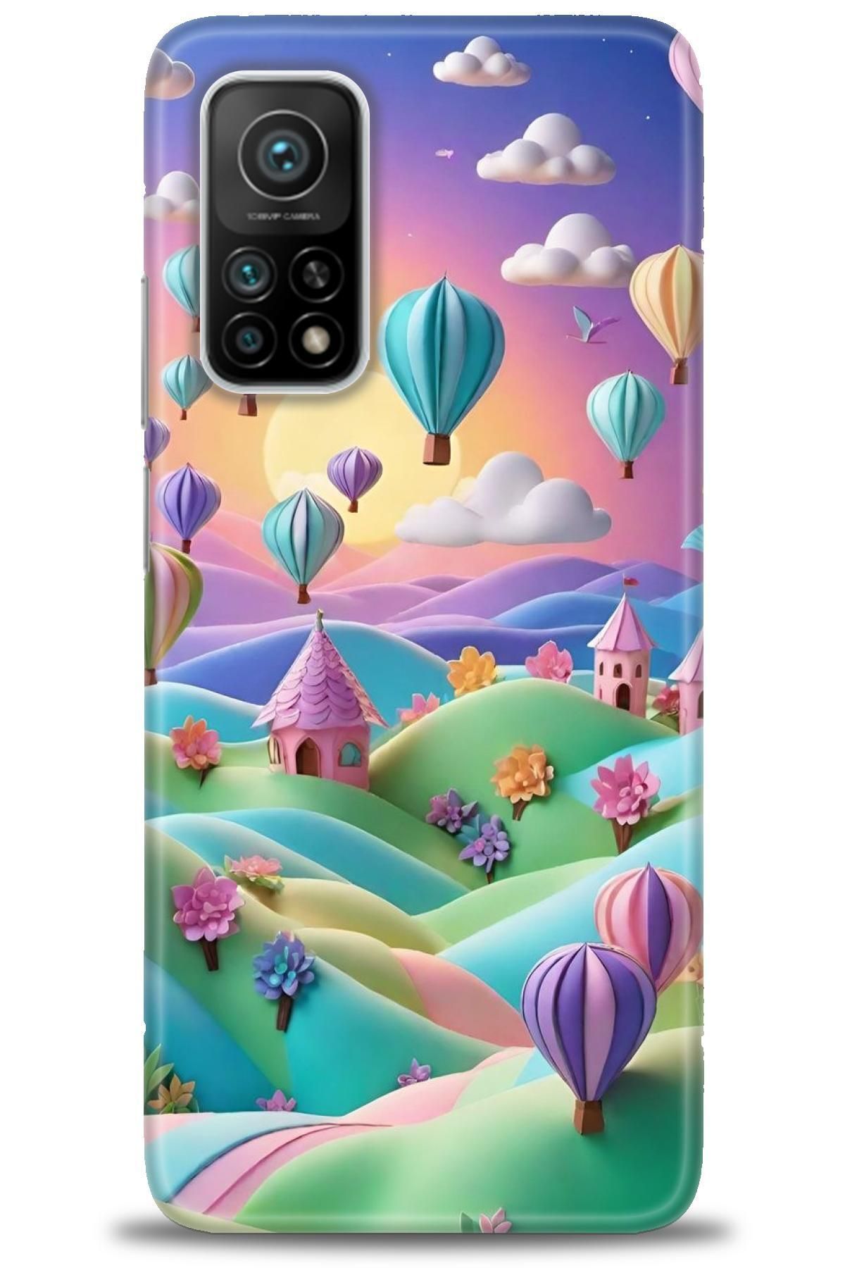 CooperTech Xiaomi Mi 10T Pro İle Uyumlu HD Baskılı Desenli Silikon Kılıf - 330