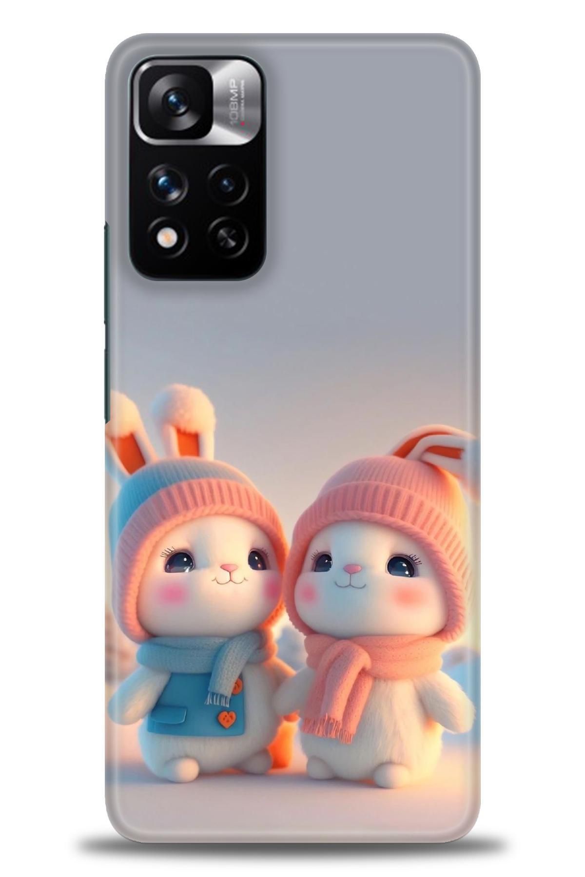 CooperTech Xiaomi Redmi Note 11 Pro Plus İle Uyumlu HD Baskılı Desenli Silikon Kılıf - 770