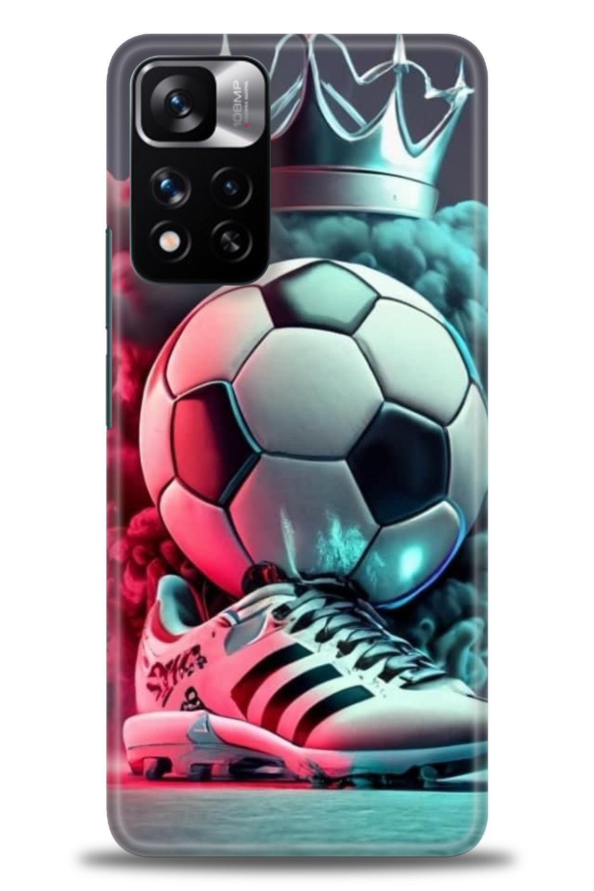 CooperTech Xiaomi Redmi Note 11 Pro Plus İle Uyumlu HD Baskılı Desenli Silikon Kılıf - 870