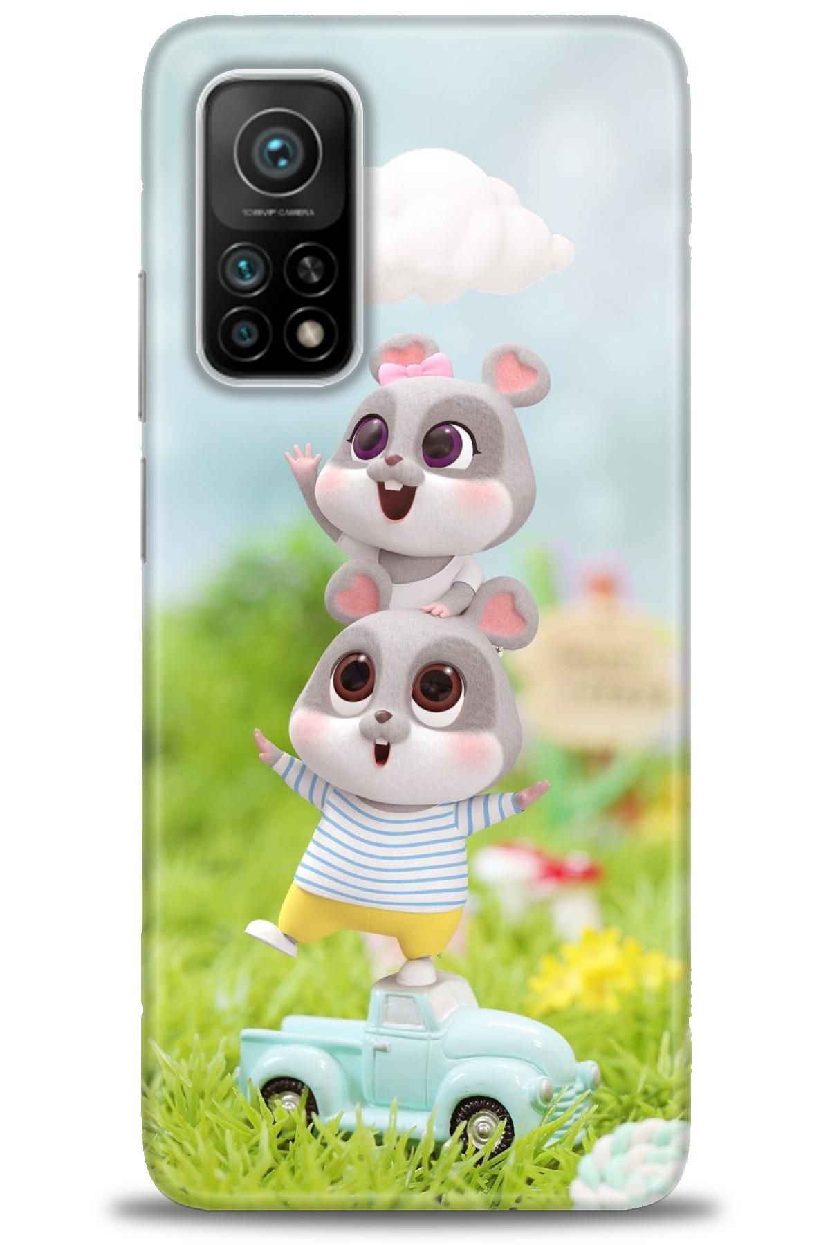 CooperTech Xiaomi Mi 10T Pro İle Uyumlu HD Baskılı Desenli Silikon Kılıf - 590
