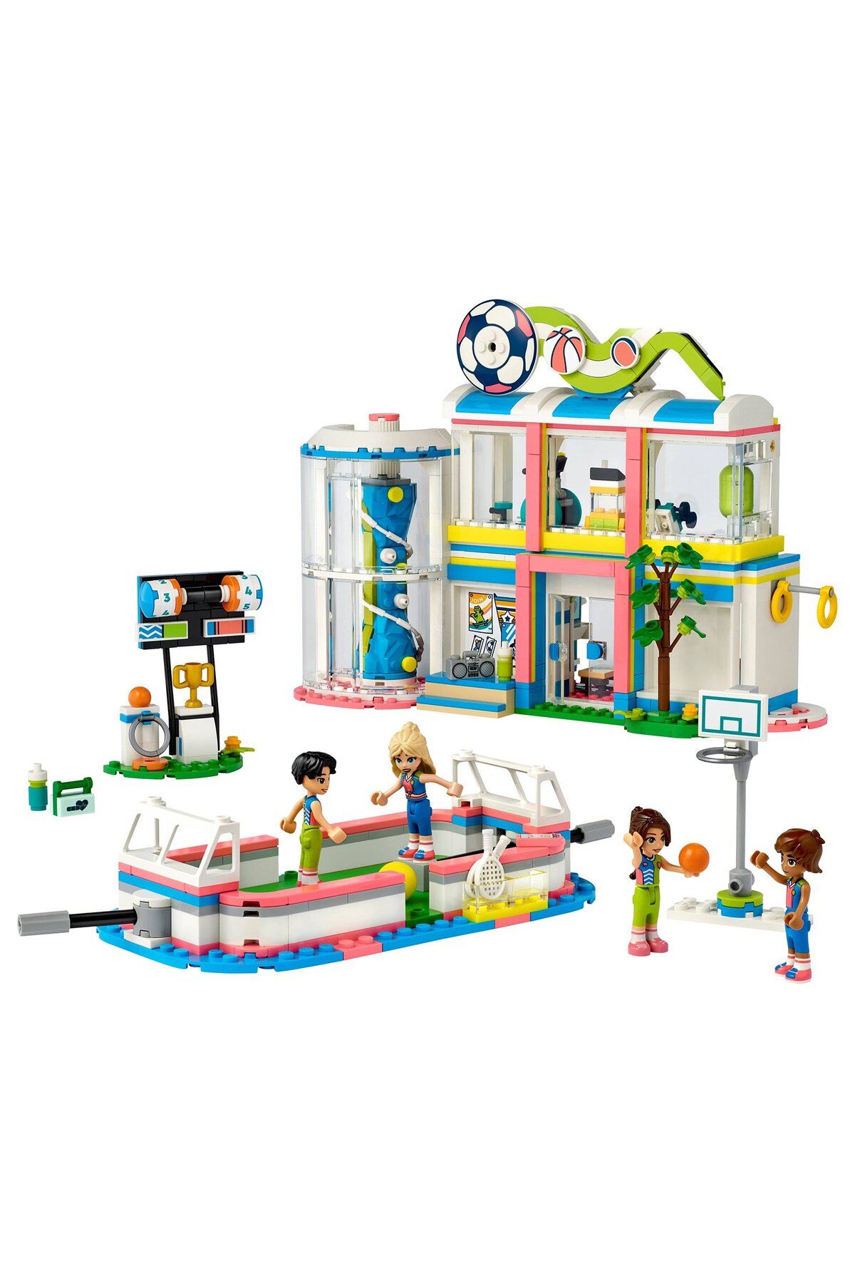 مرکز ورزشی فرندز ۴۱۷۴۴ مجموعه ساختنی ساختمان ۸۳۲ تکه