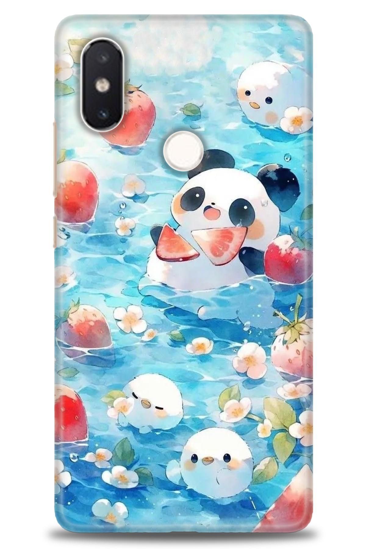 CooperTech Xiaomi Mi 8 SE İle Uyumlu HD Baskılı Desenli Silikon Kılıf - 510