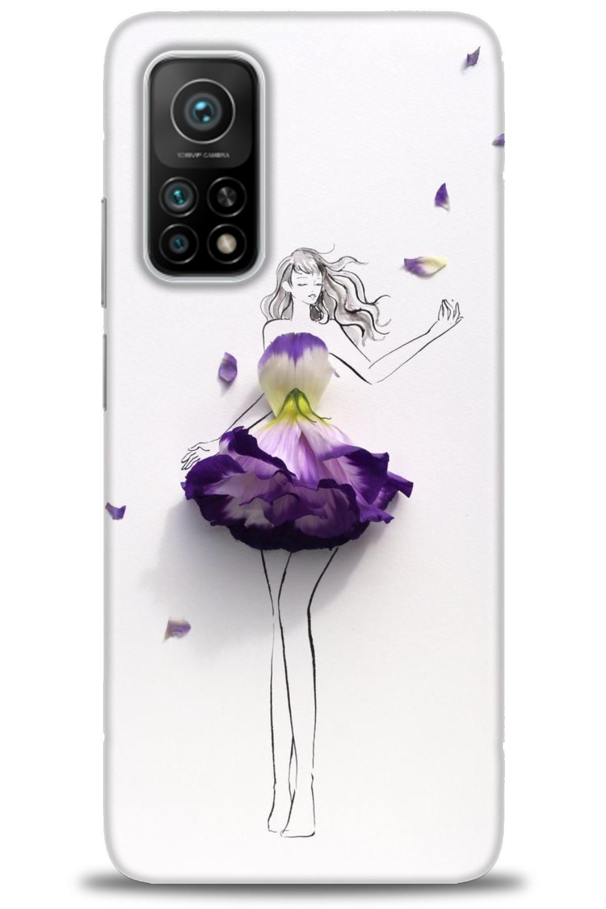 CooperTech Xiaomi Mi 10T Pro İle Uyumlu HD Baskılı Desenli Silikon Kılıf - 740