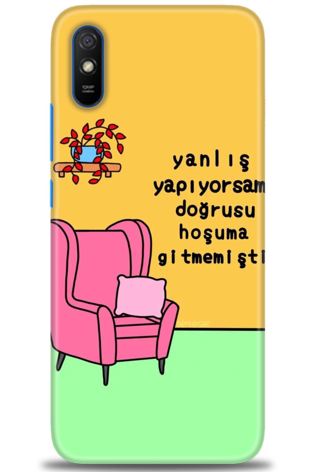 CooperTech Xiaomi Redmi 9A İle Uyumlu HD Baskılı Desenli Silikon Kılıf - 210
