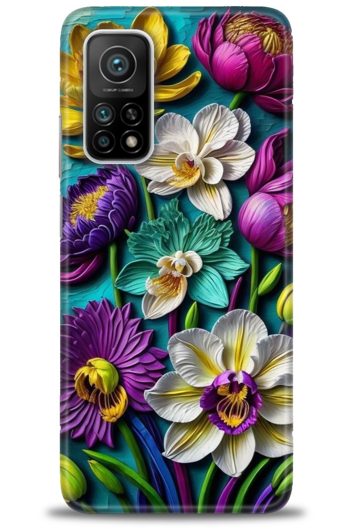 CooperTech Xiaomi Mi 10T Pro İle Uyumlu HD Baskılı Desenli Silikon Kılıf - 420