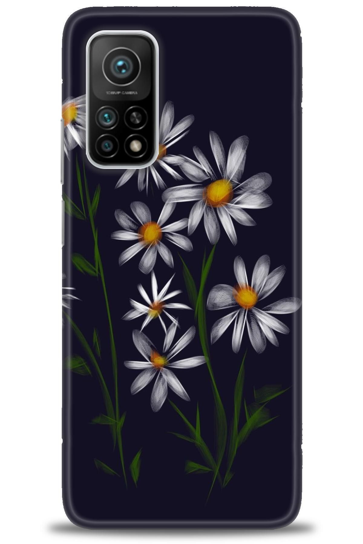 CooperTech Xiaomi Mi 10T İle Uyumlu HD Baskılı Desenli Silikon Kılıf - 760