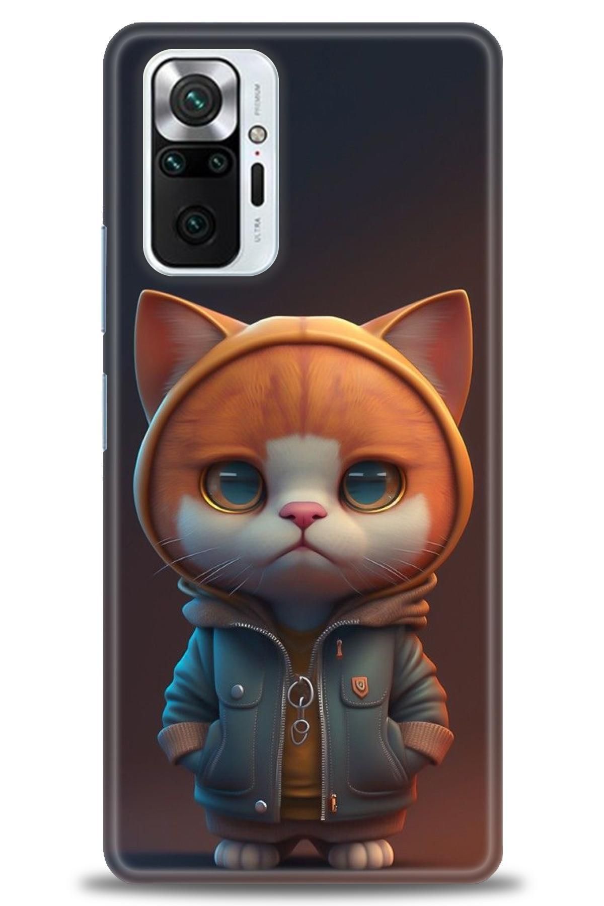 CooperTech Xiaomi Redmi Note 10 Pro İle Uyumlu HD Baskılı Desenli Silikon Kılıf - 340