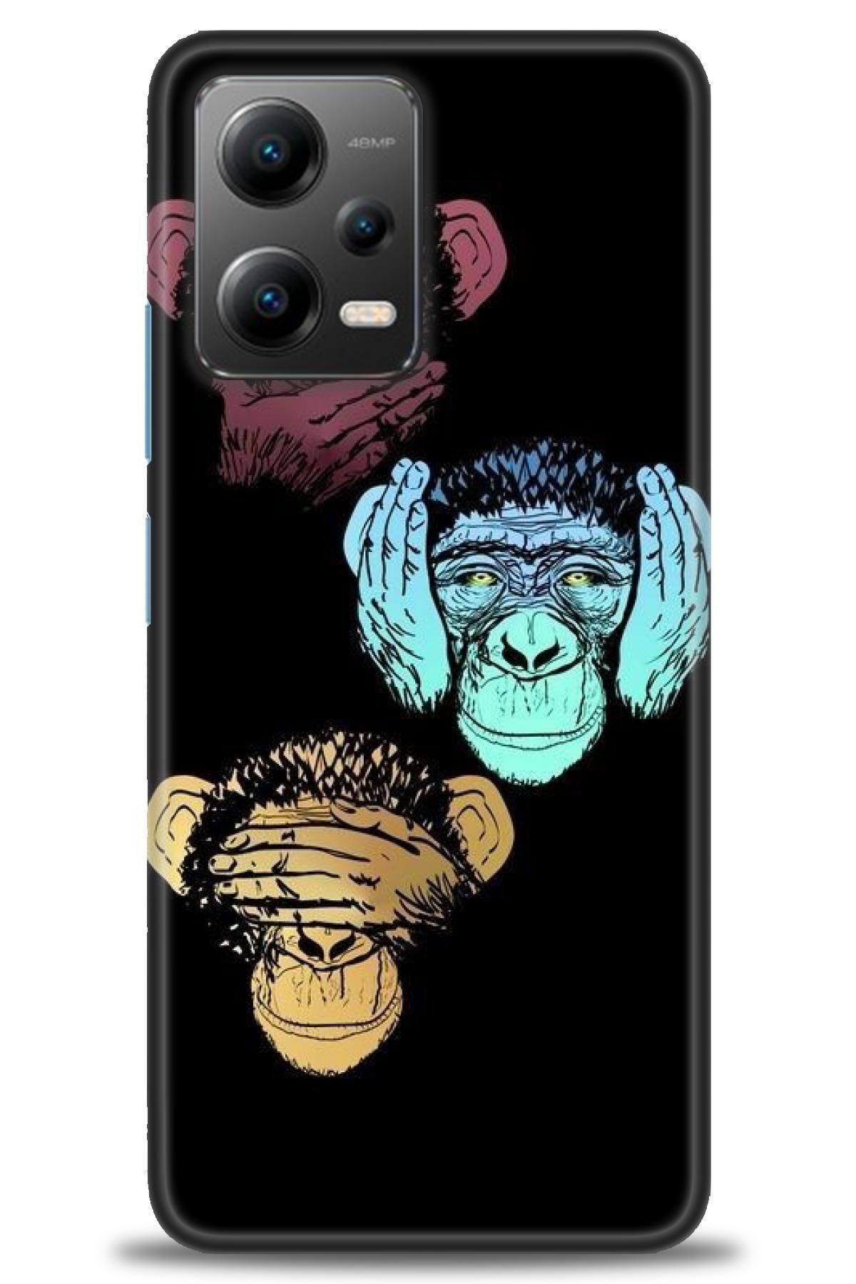 CooperTech Xiaomi Poco X5 5G İle Uyumlu HD Baskılı Desenli Silikon Kılıf - 841