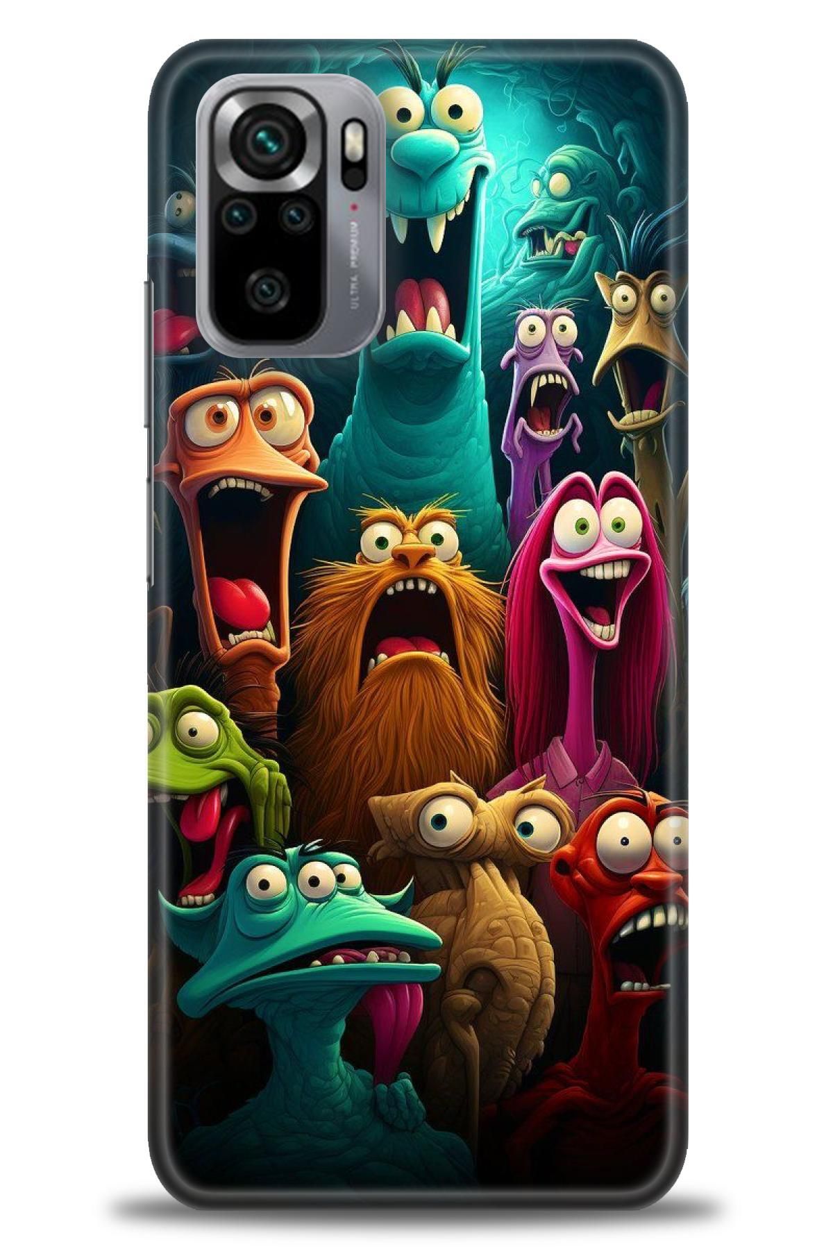 CooperTech Xiaomi Redmi Note 11 SE İle Uyumlu HD Baskılı Desenli Silikon Kılıf - 481