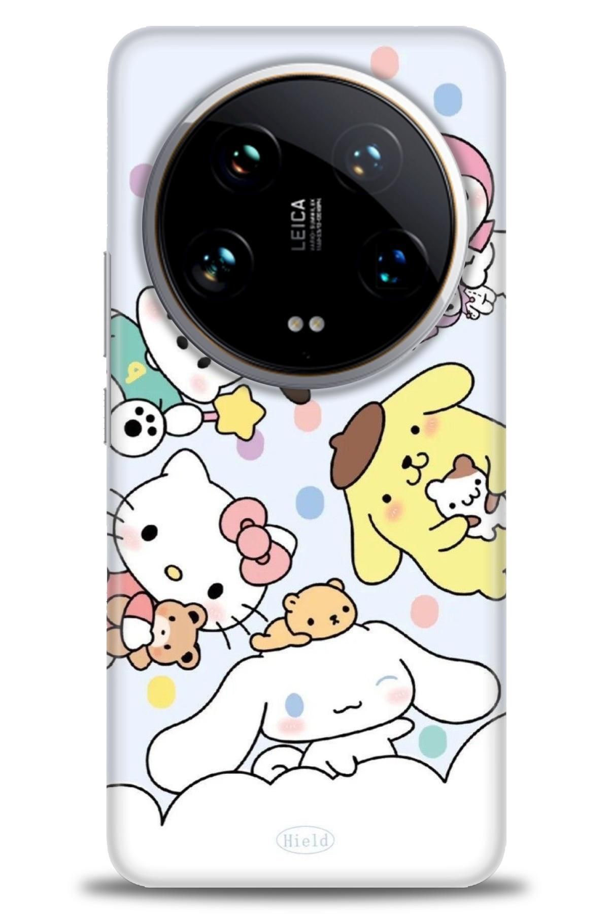 CooperTech Xiaomi Mi 14 Ultra İle Uyumlu HD Baskılı Desenli Silikon Kılıf - 1051