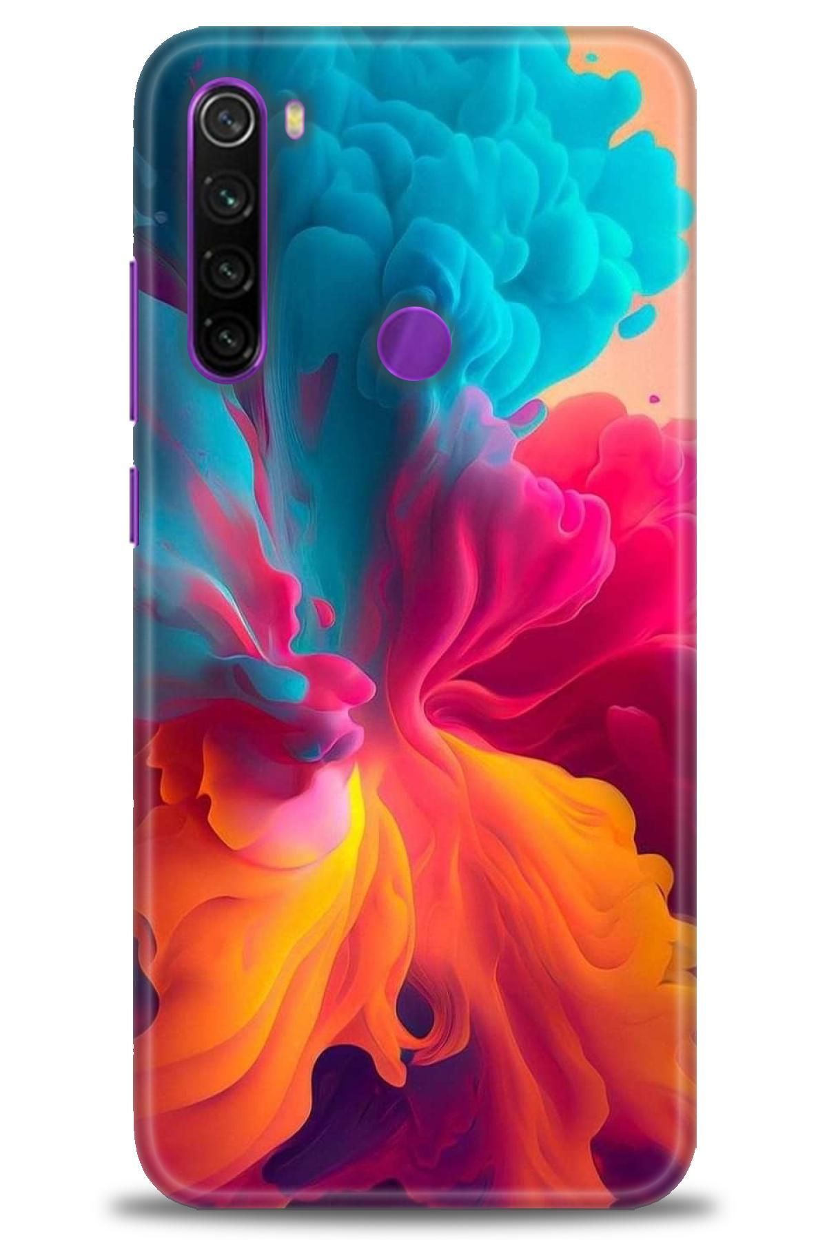 CooperTech Xiaomi Redmi Note 8 İle Uyumlu HD Baskılı Desenli Silikon Kılıf - 551