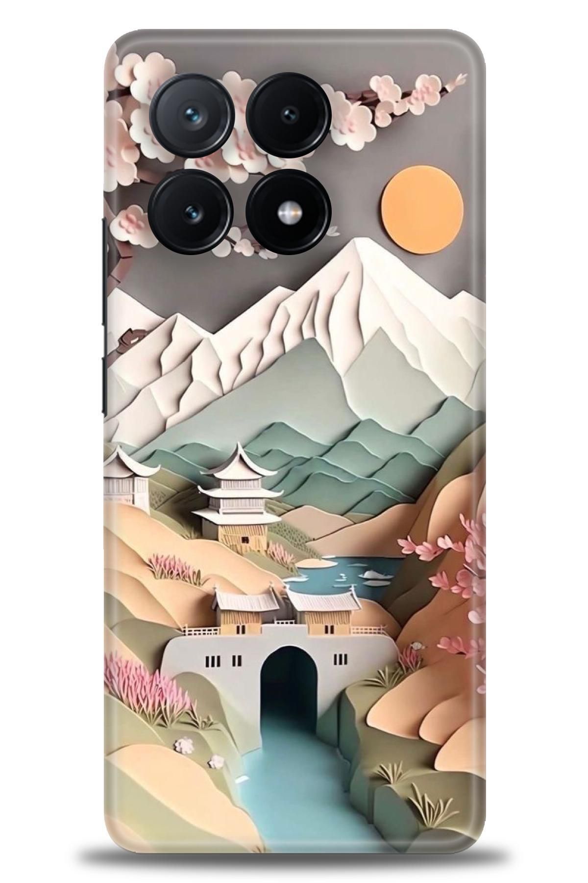 CooperTech Xiaomi Poco X6 Pro 5G İle Uyumlu HD Baskılı Desenli Silikon Kılıf - 321