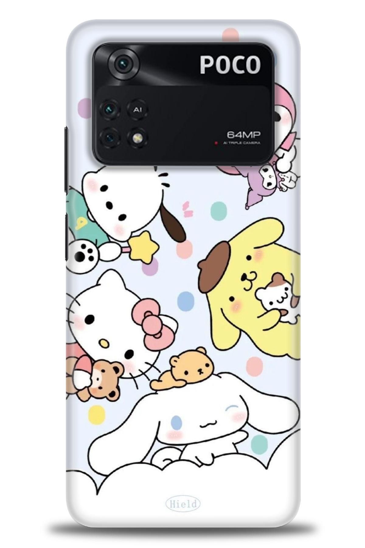 CooperTech Xiaomi Poco M4 Pro 4G İle Uyumlu HD Baskılı Desenli Silikon Kılıf - 1051