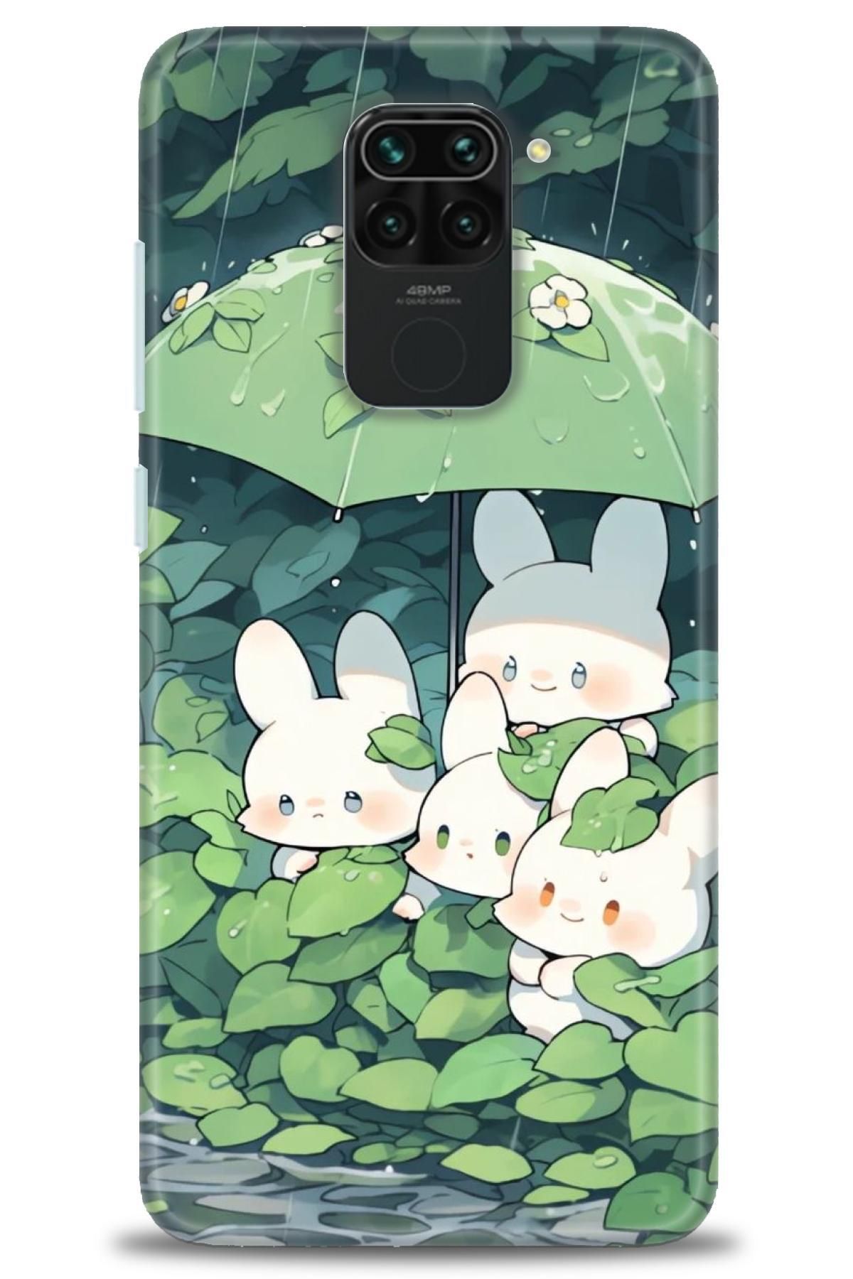 CooperTech Xiaomi Redmi Note 9 İle Uyumlu HD Baskılı Desenli Silikon Kılıf - 591