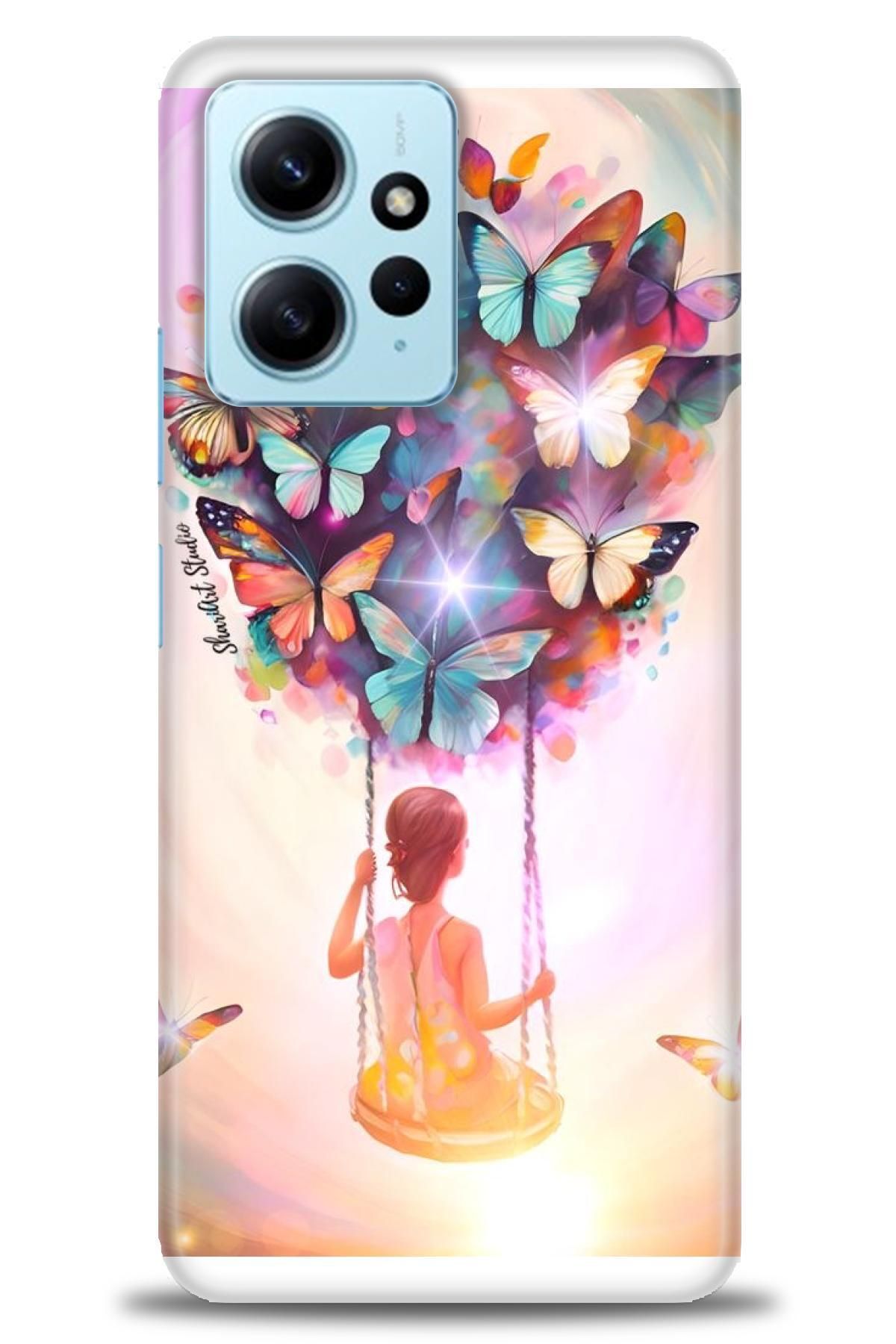 CooperTech Xiaomi Redmi Note 12 4G İle Uyumlu HD Baskılı Desenli Silikon Kılıf - 931
