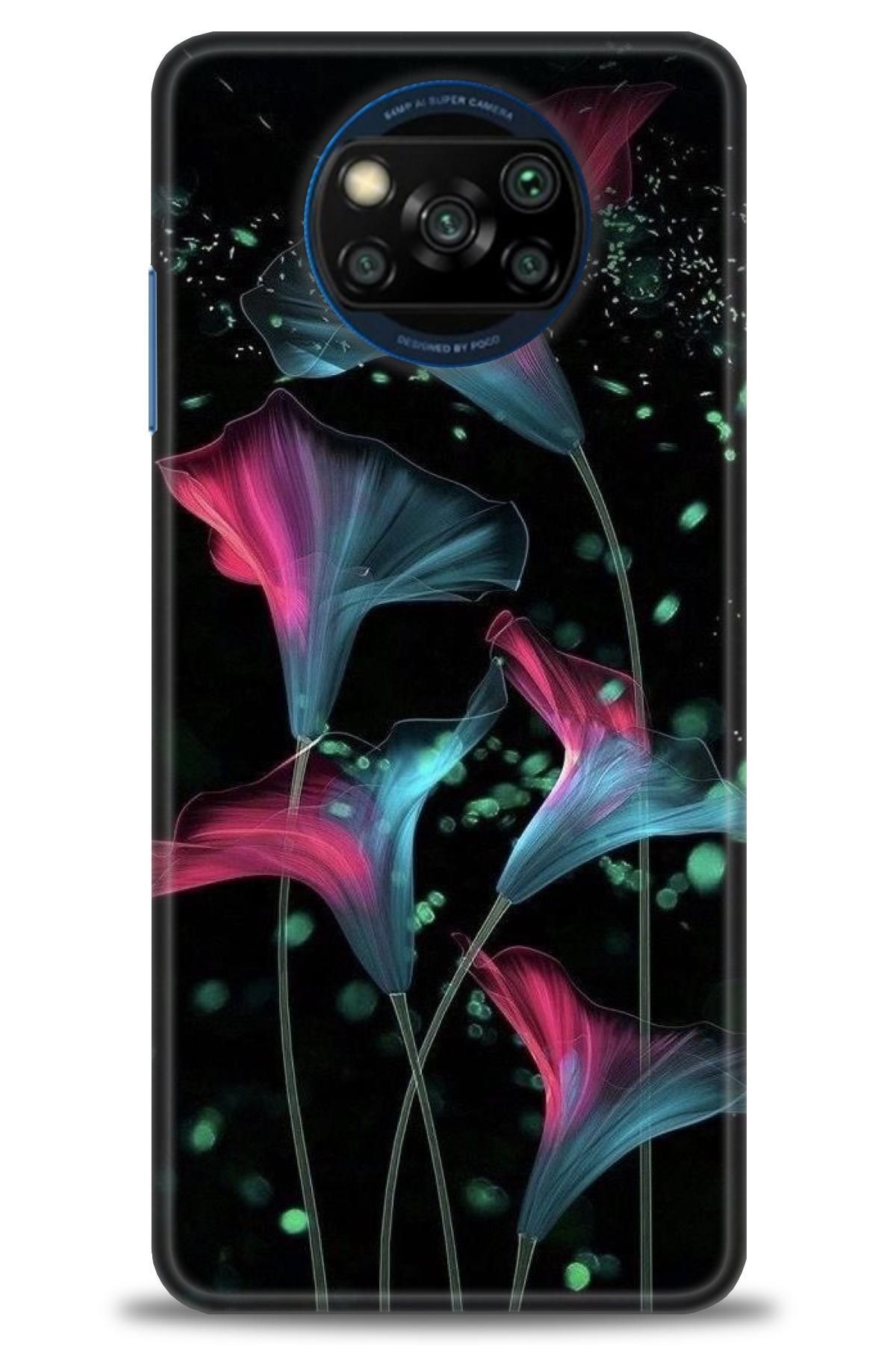 CooperTech Xiaomi Poco X3 Pro İle Uyumlu HD Baskılı Desenli Silikon Kılıf - 741