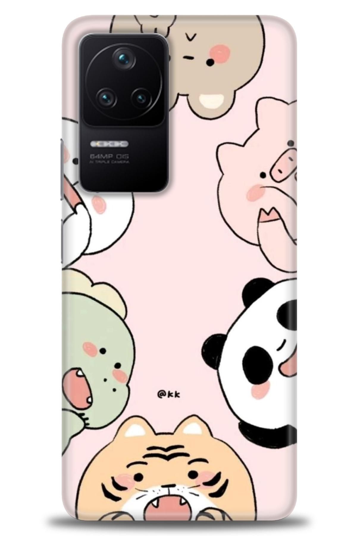 CooperTech Xiaomi Poco F4 İle Uyumlu HD Baskılı Desenli Silikon Kılıf - 291