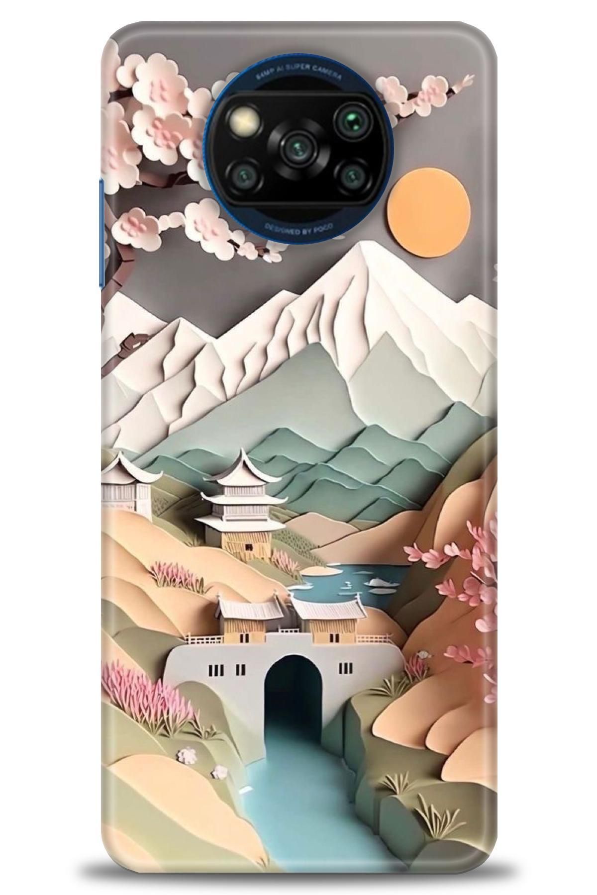 CooperTech Xiaomi Poco X3 Pro İle Uyumlu HD Baskılı Desenli Silikon Kılıf - 321
