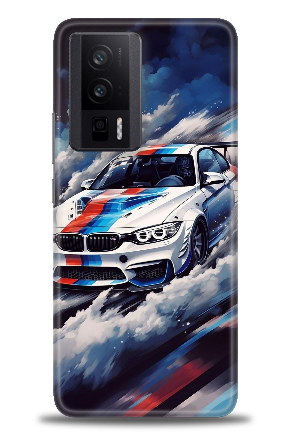 CooperTech Xiaomi Poco F5 Pro İle Uyumlu HD Baskılı Desenli Silikon Kılıf - 981