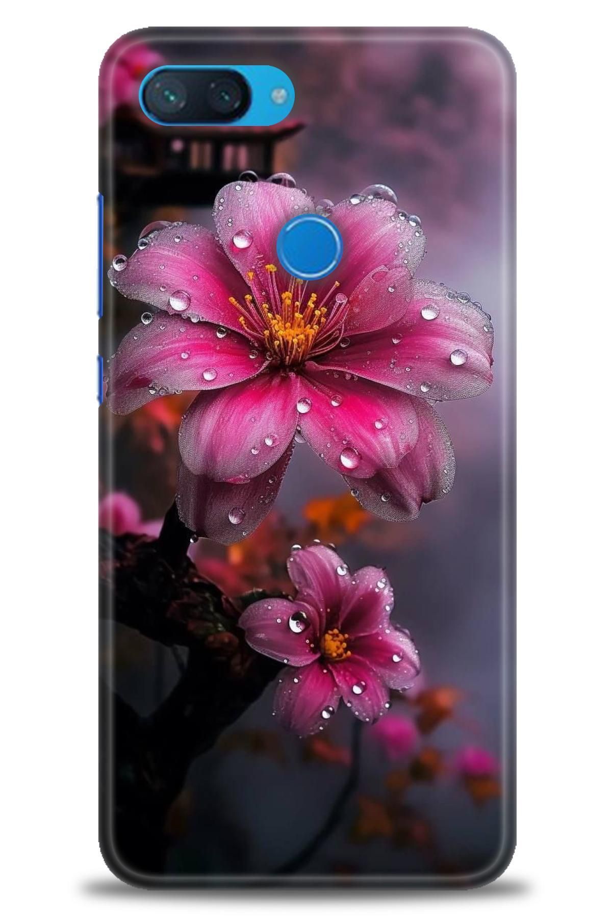 CooperTech Xiaomi Mi 8 Lite İle Uyumlu HD Baskılı Desenli Silikon Kılıf - 311
